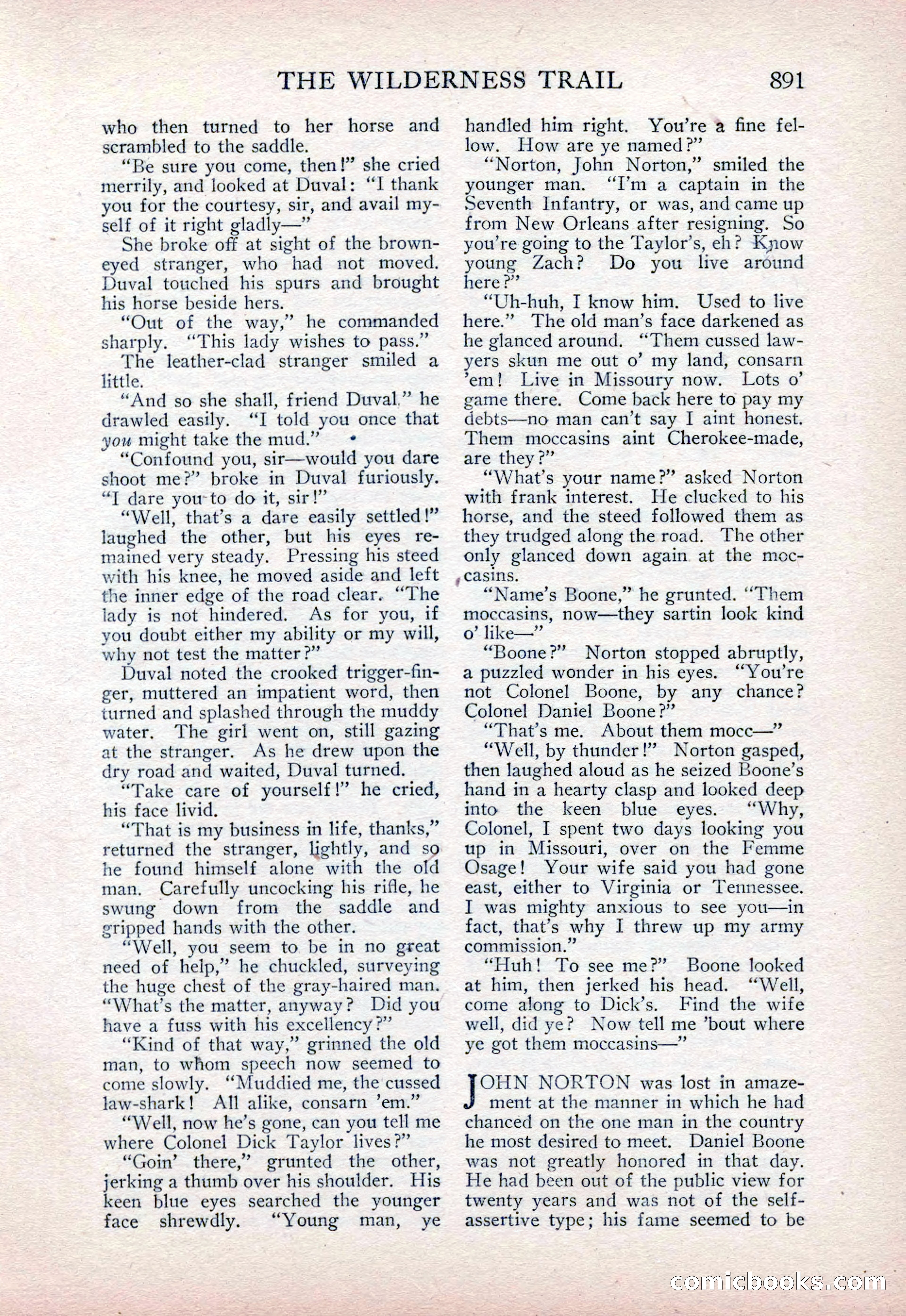 The Blue Book Magazine, February 1915 — page 165 of 246