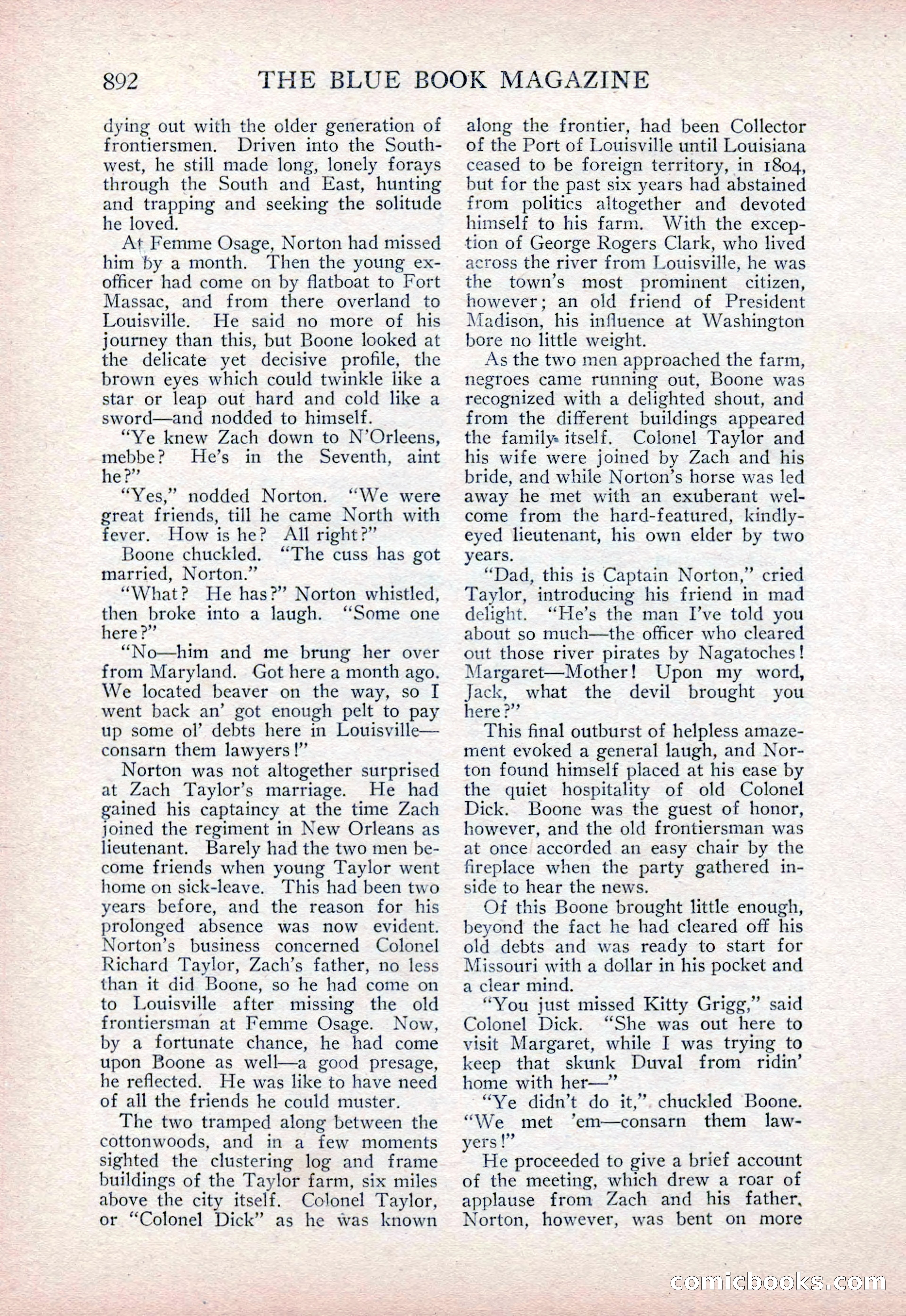 The Blue Book Magazine, February 1915 — page 166 of 246