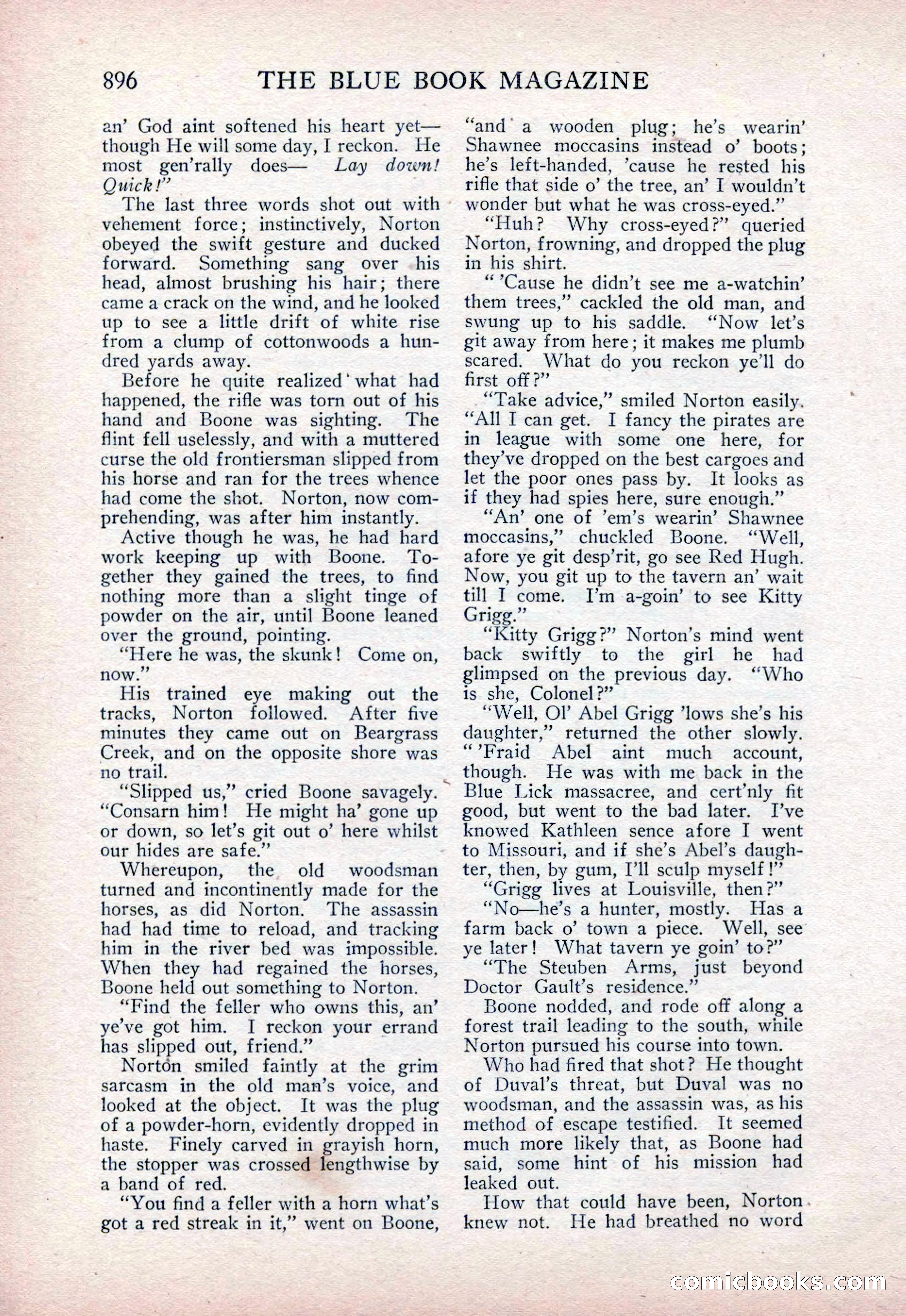 The Blue Book Magazine, February 1915 — page 170 of 246