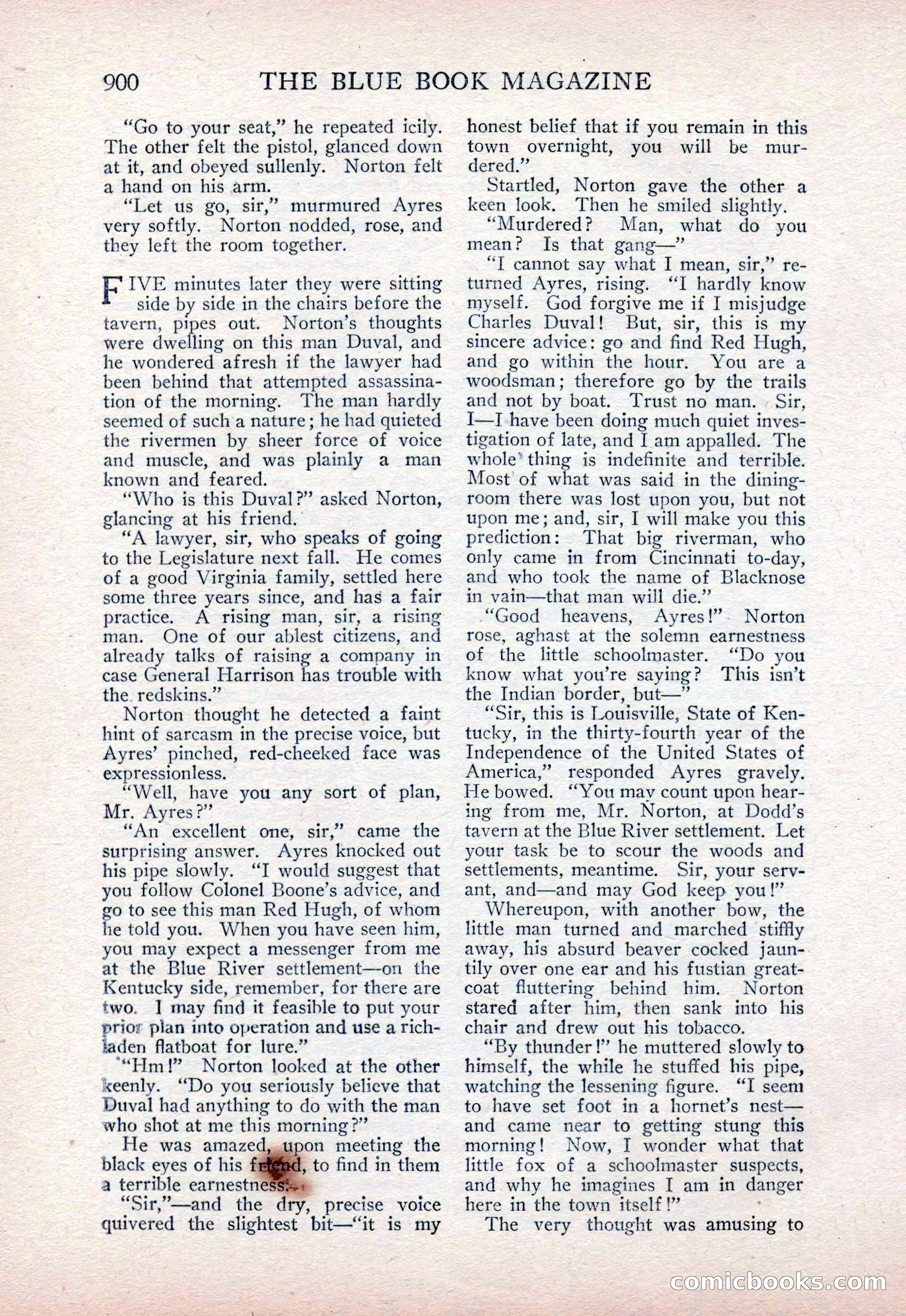 The Blue Book Magazine, February 1915 — page 174 of 246