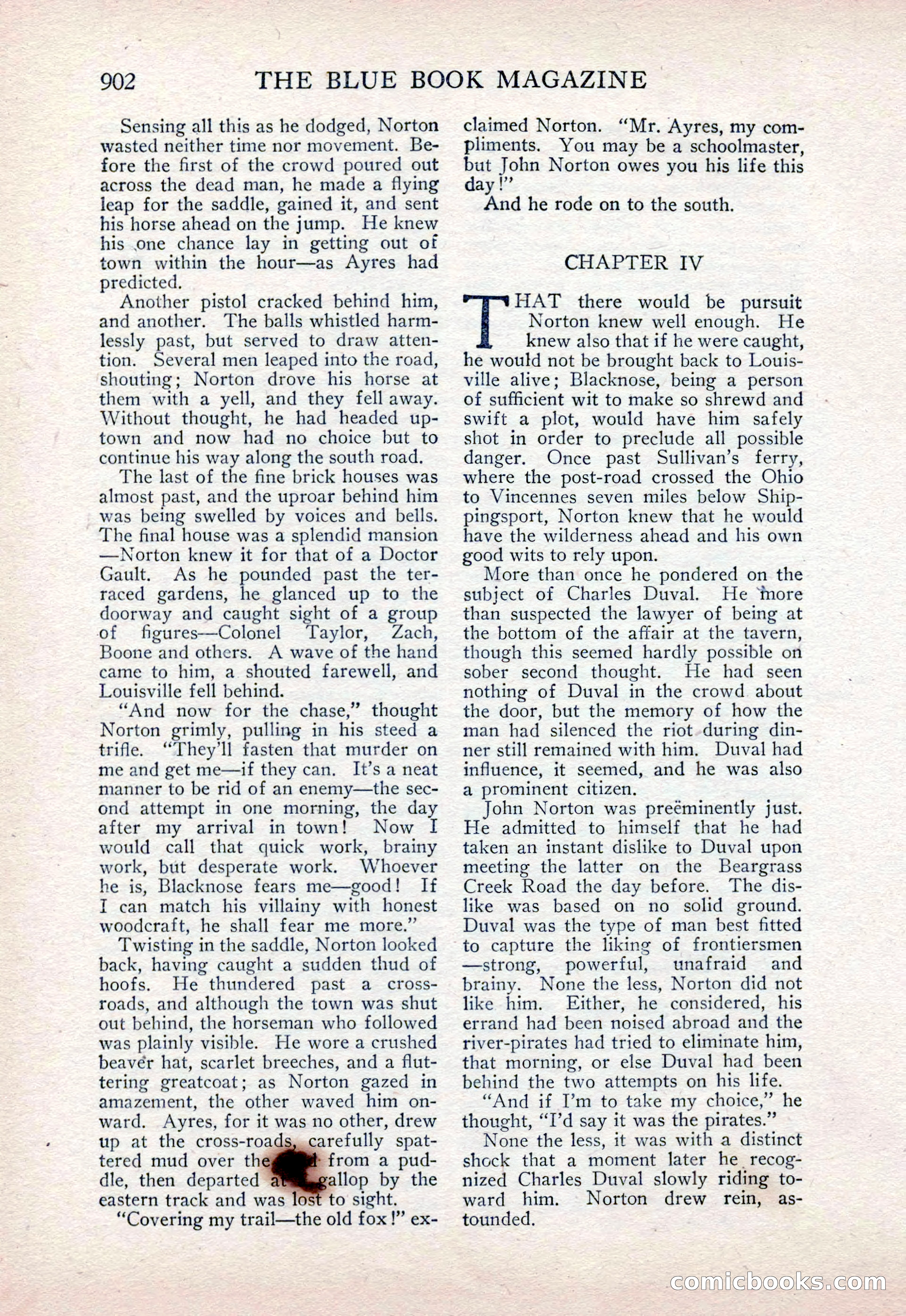 The Blue Book Magazine, February 1915 — page 176 of 246