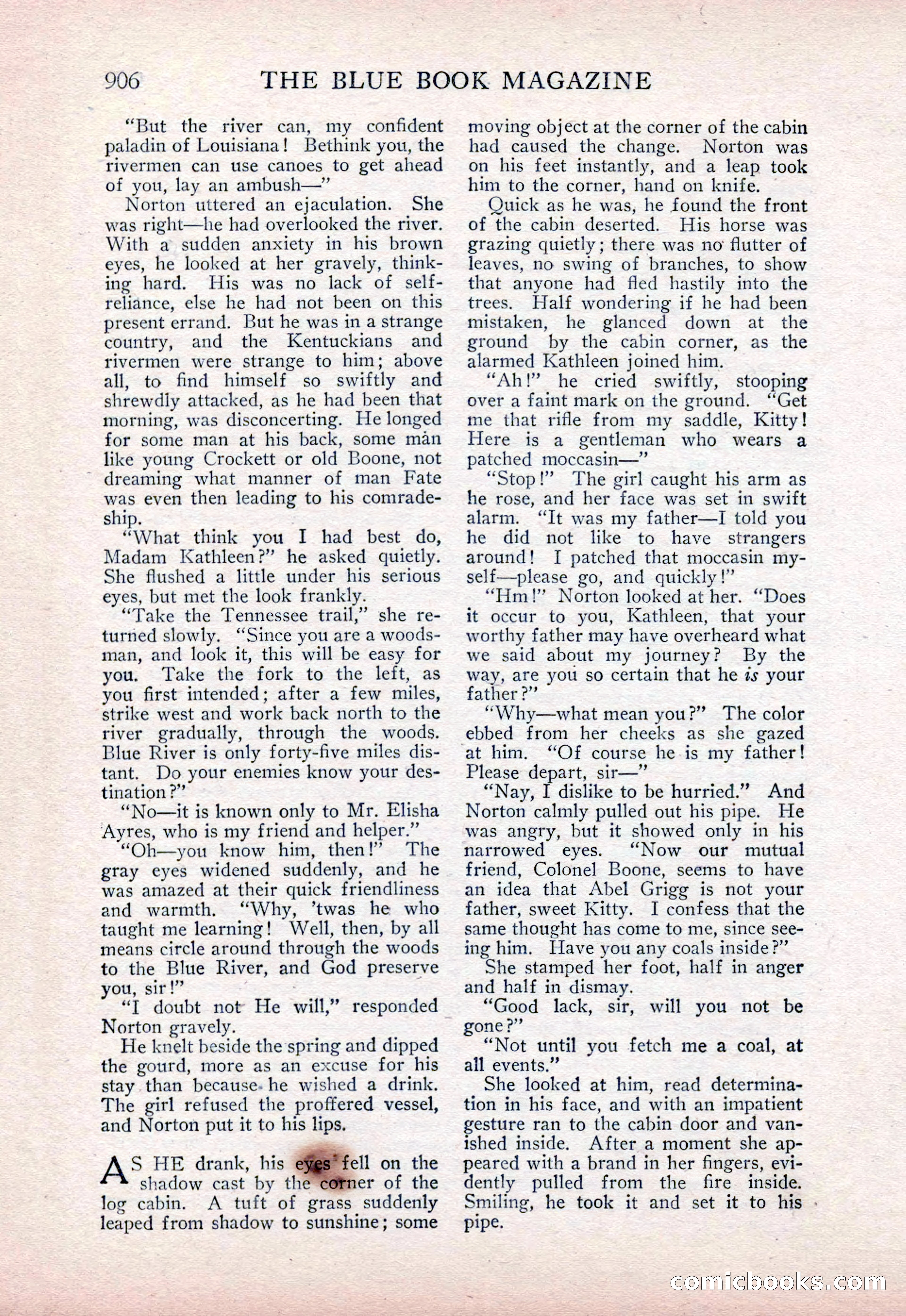 The Blue Book Magazine, February 1915 — page 180 of 246