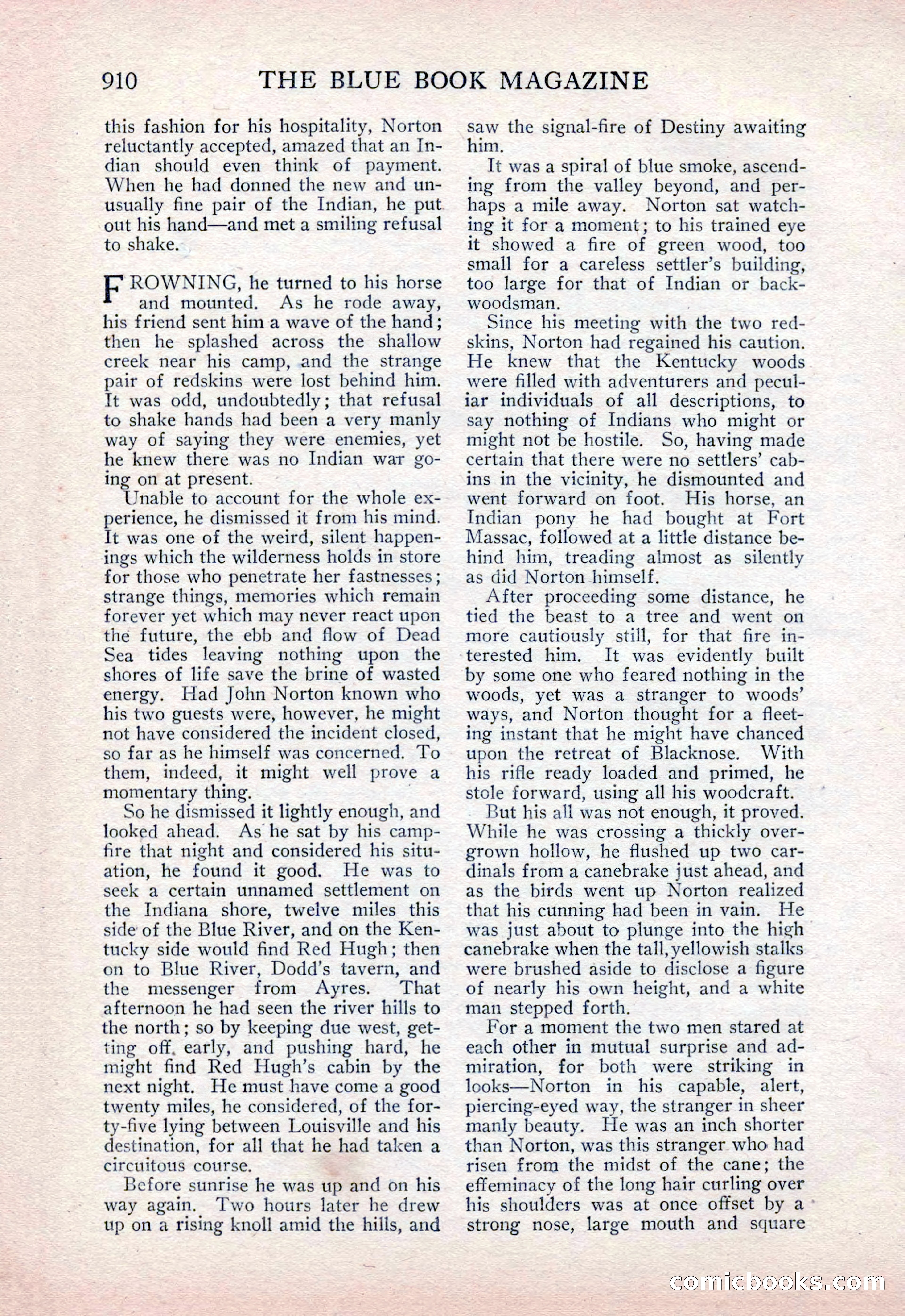 The Blue Book Magazine, February 1915 — page 184 of 246