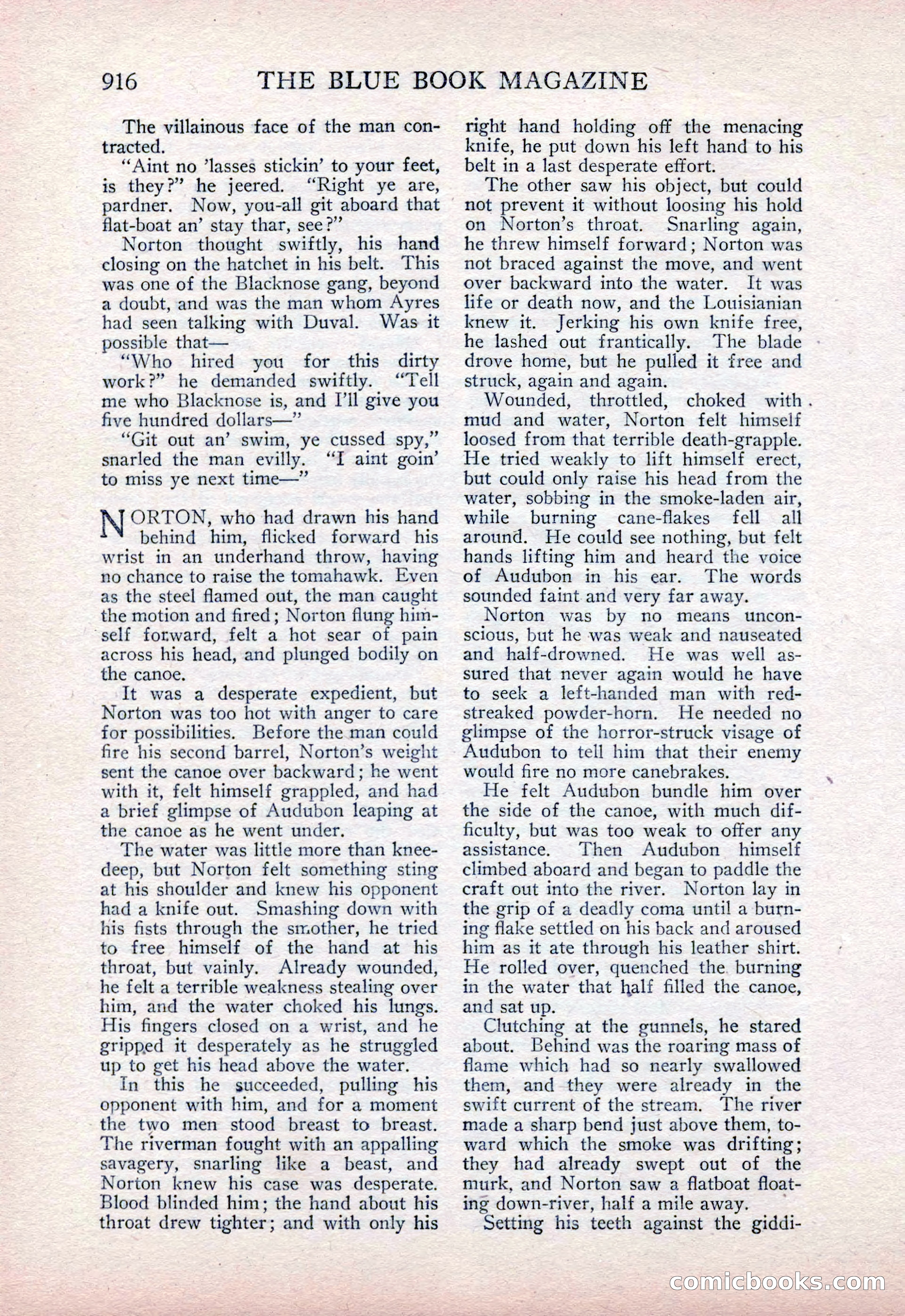 The Blue Book Magazine, February 1915 — page 190 of 246