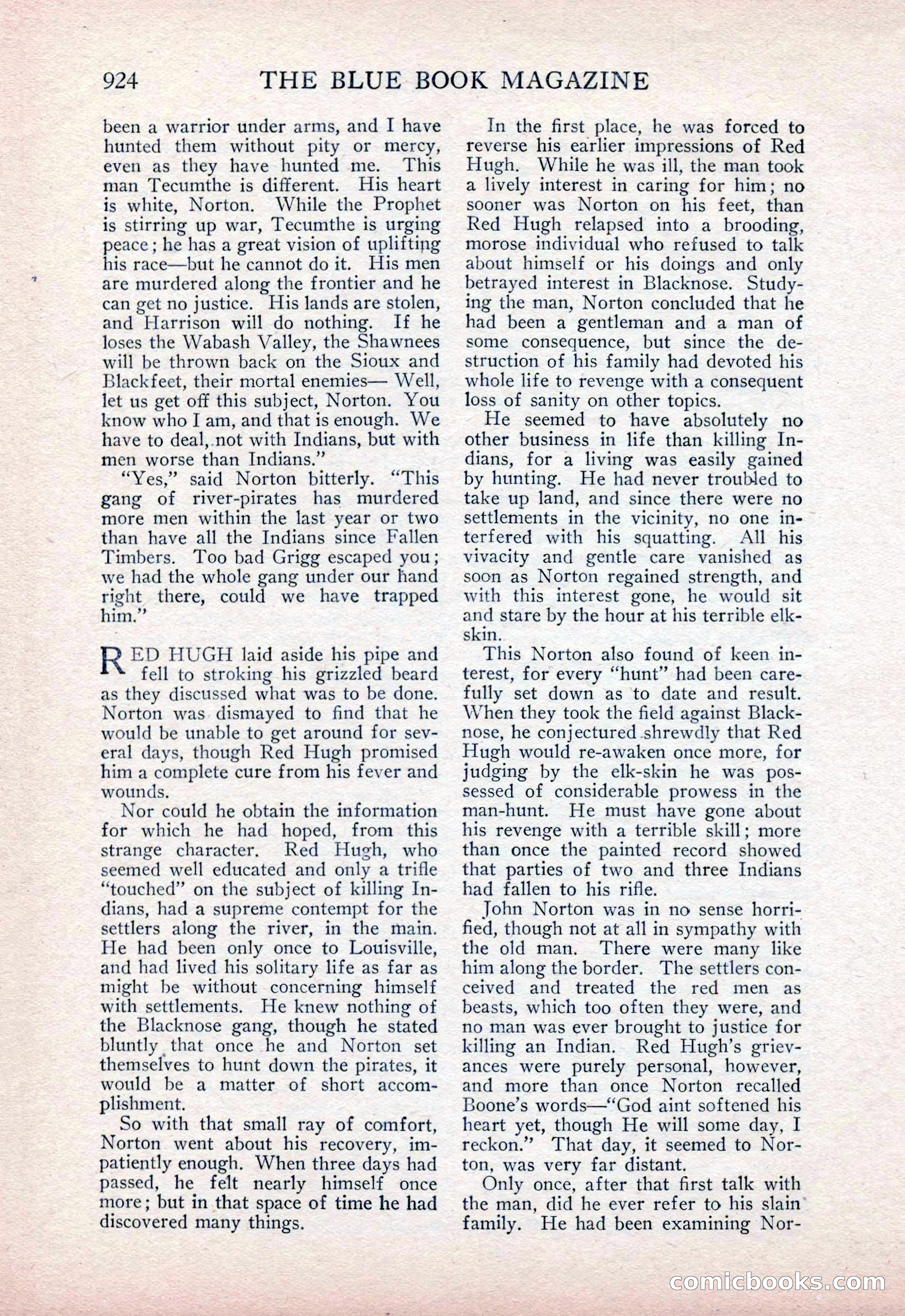 The Blue Book Magazine, February 1915 — page 198 of 246