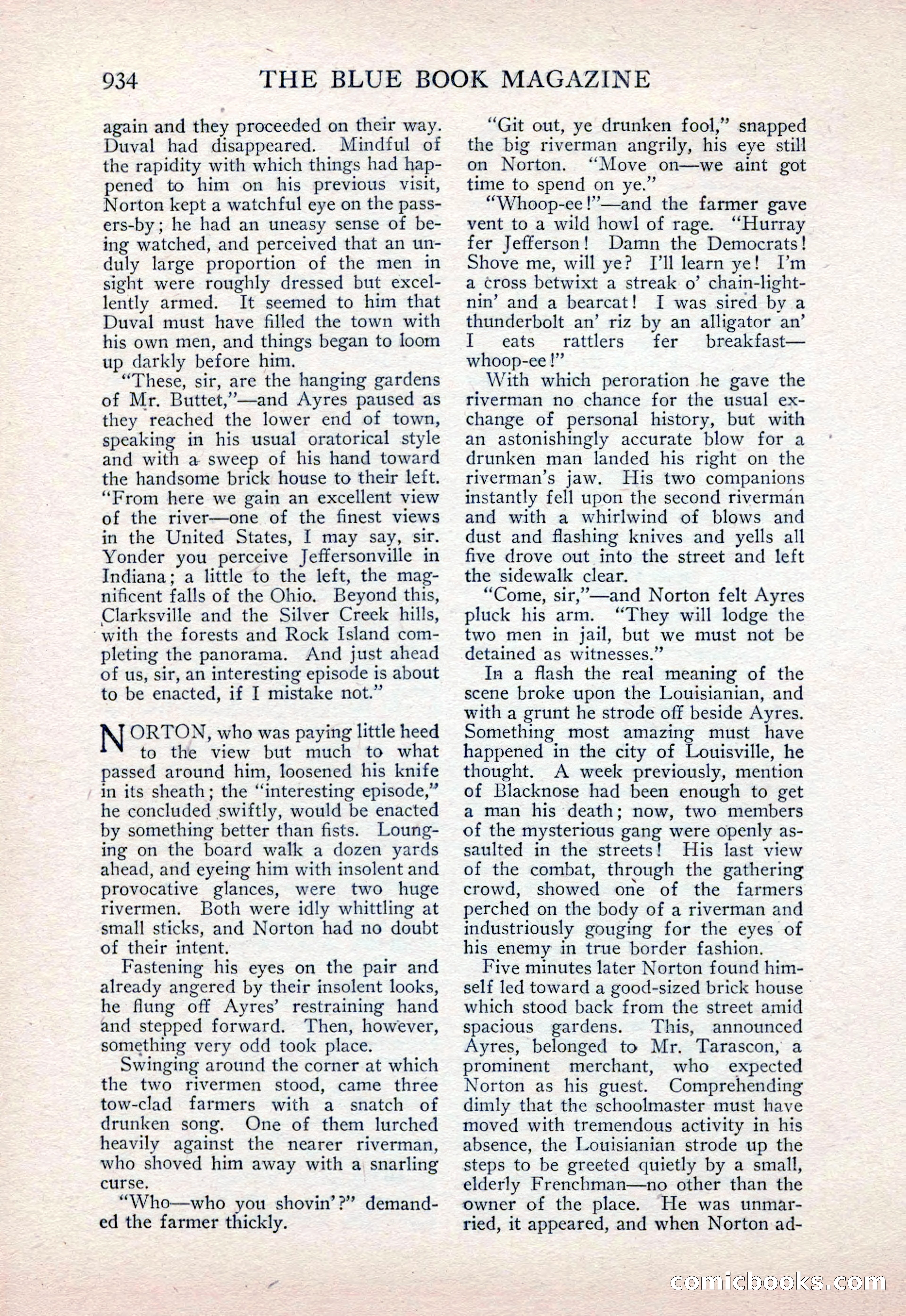 The Blue Book Magazine, February 1915 — page 208 of 246