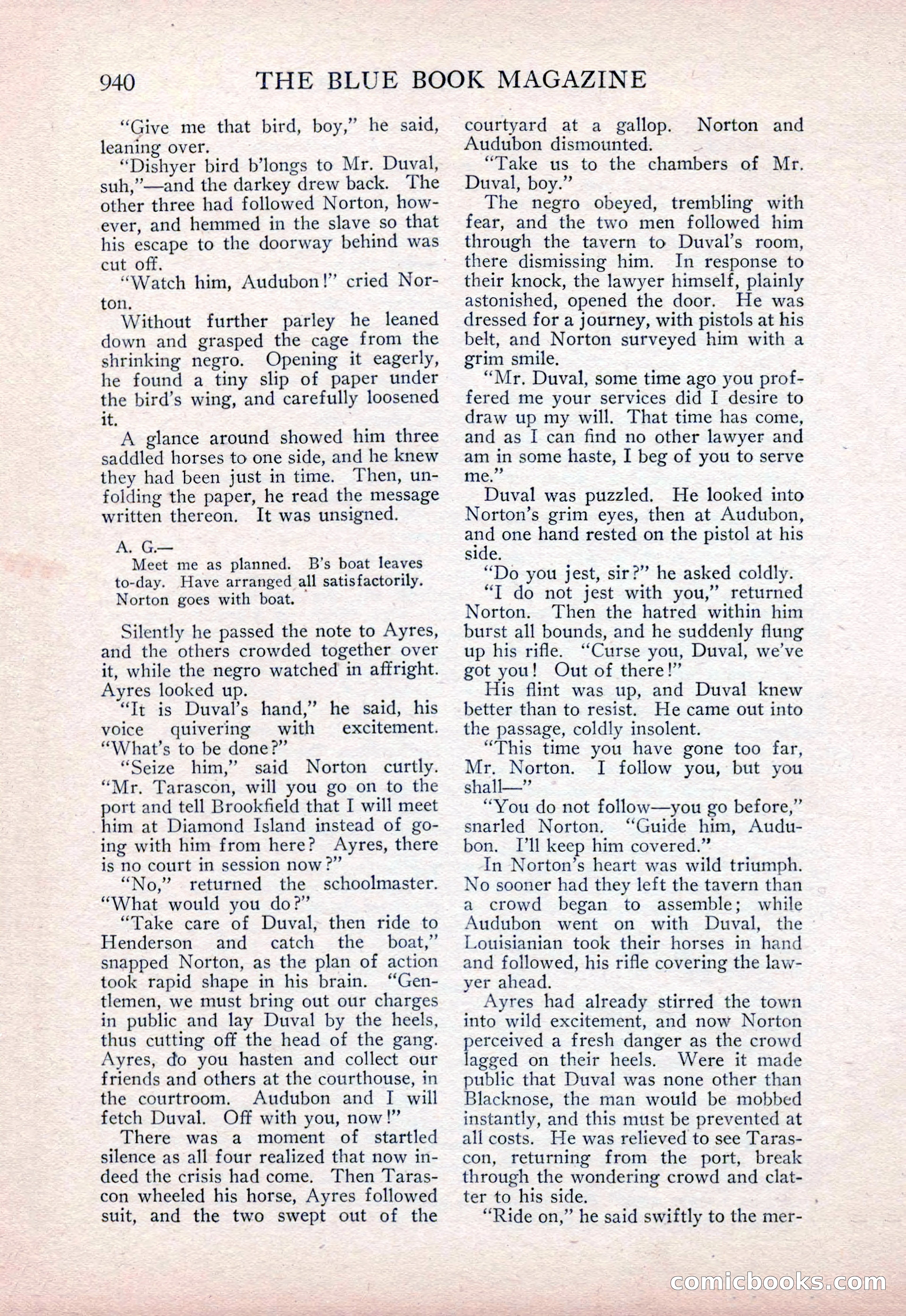 The Blue Book Magazine, February 1915 — page 214 of 246