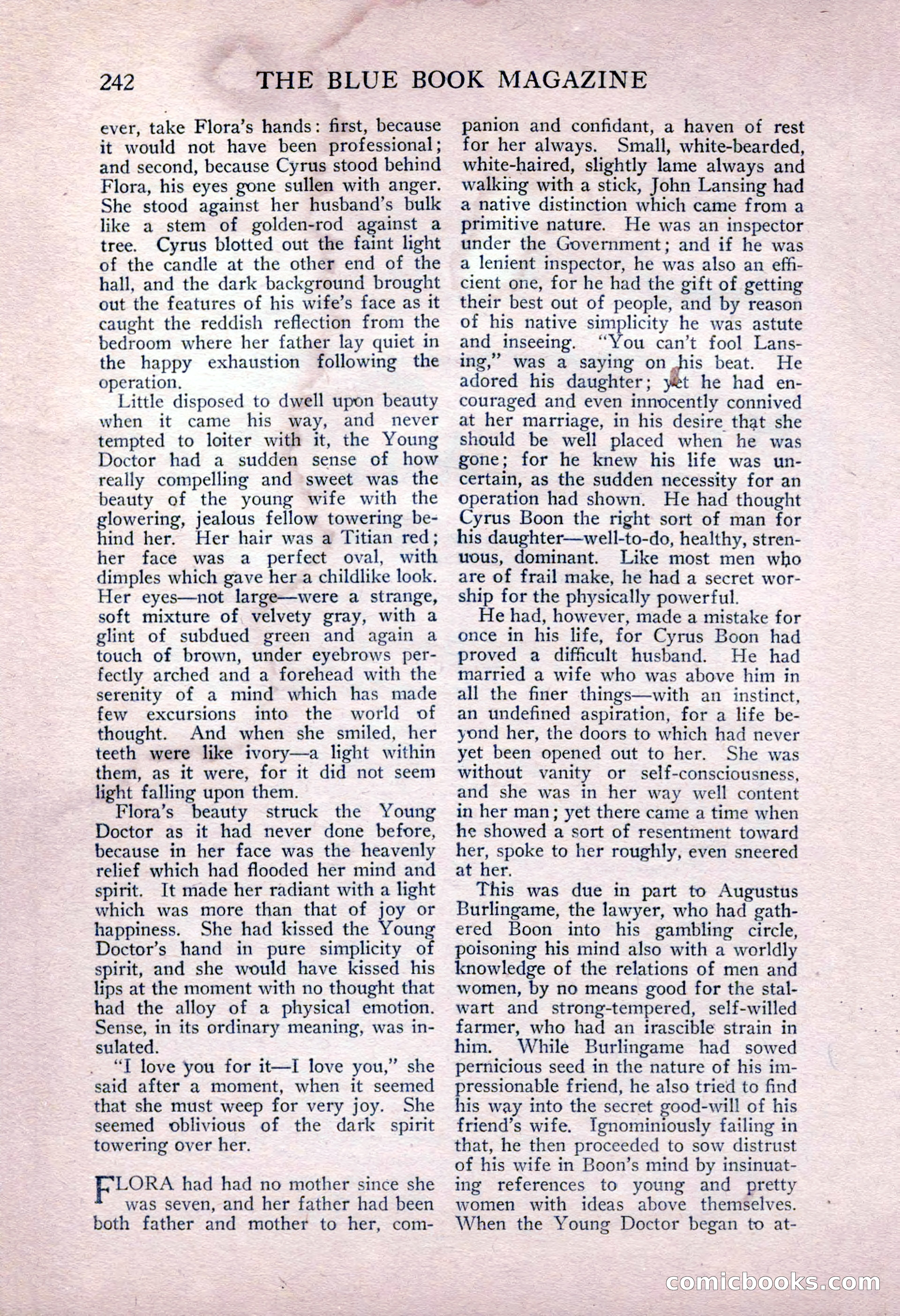 The Blue Book Magazine, June 1916 — page 6 of 262