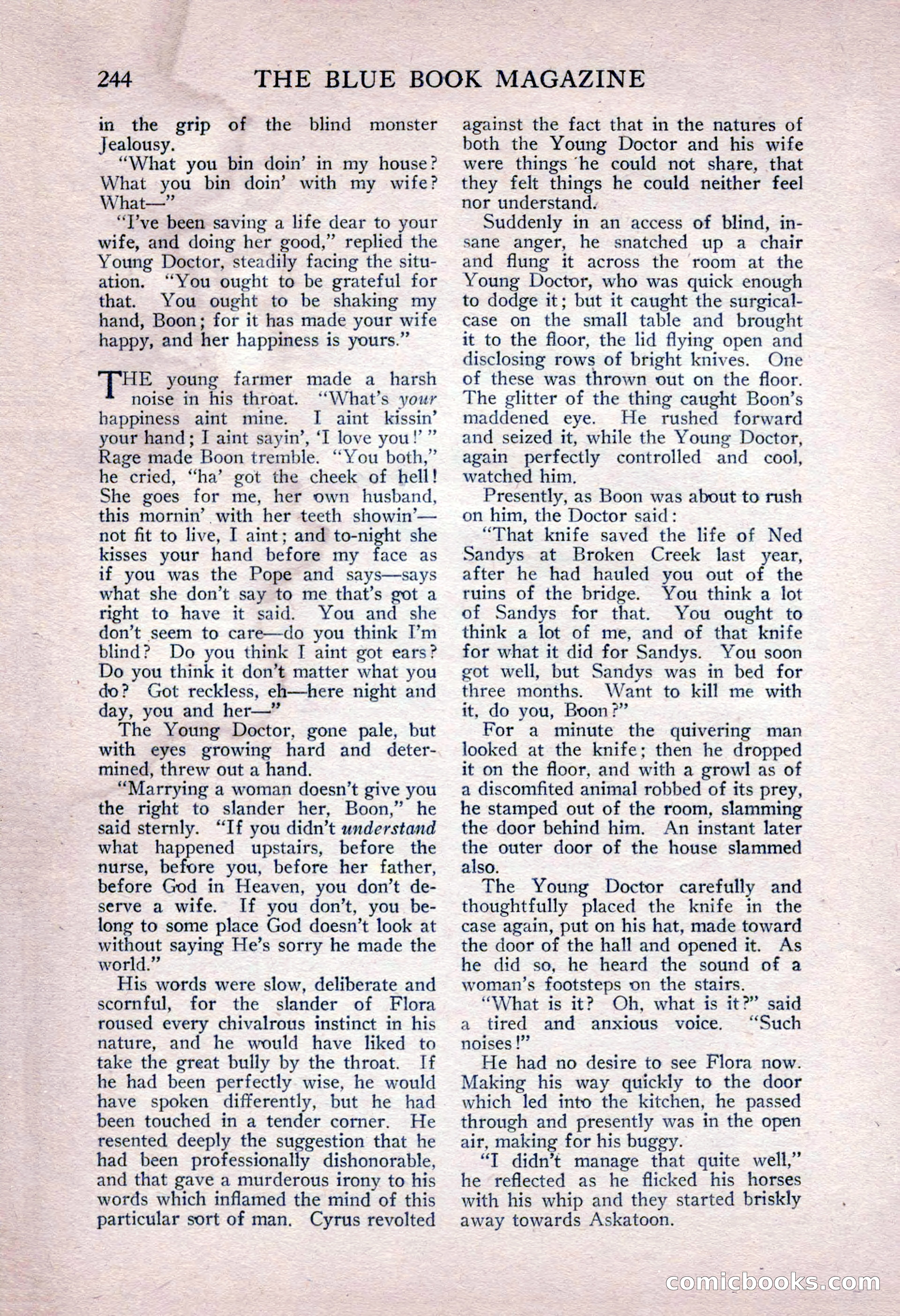 The Blue Book Magazine, June 1916 — page 8 of 262