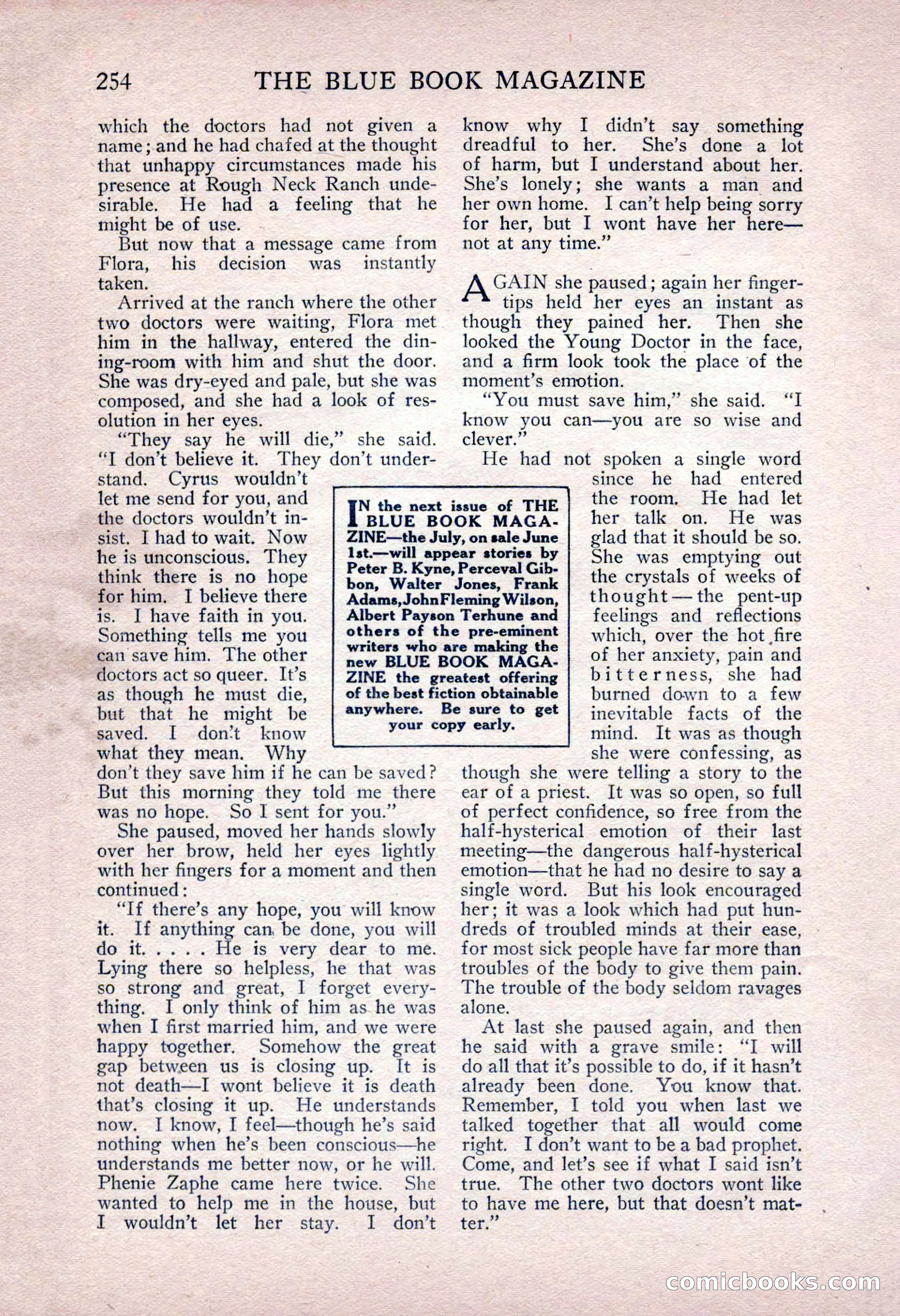 The Blue Book Magazine, June 1916 — page 18 of 262