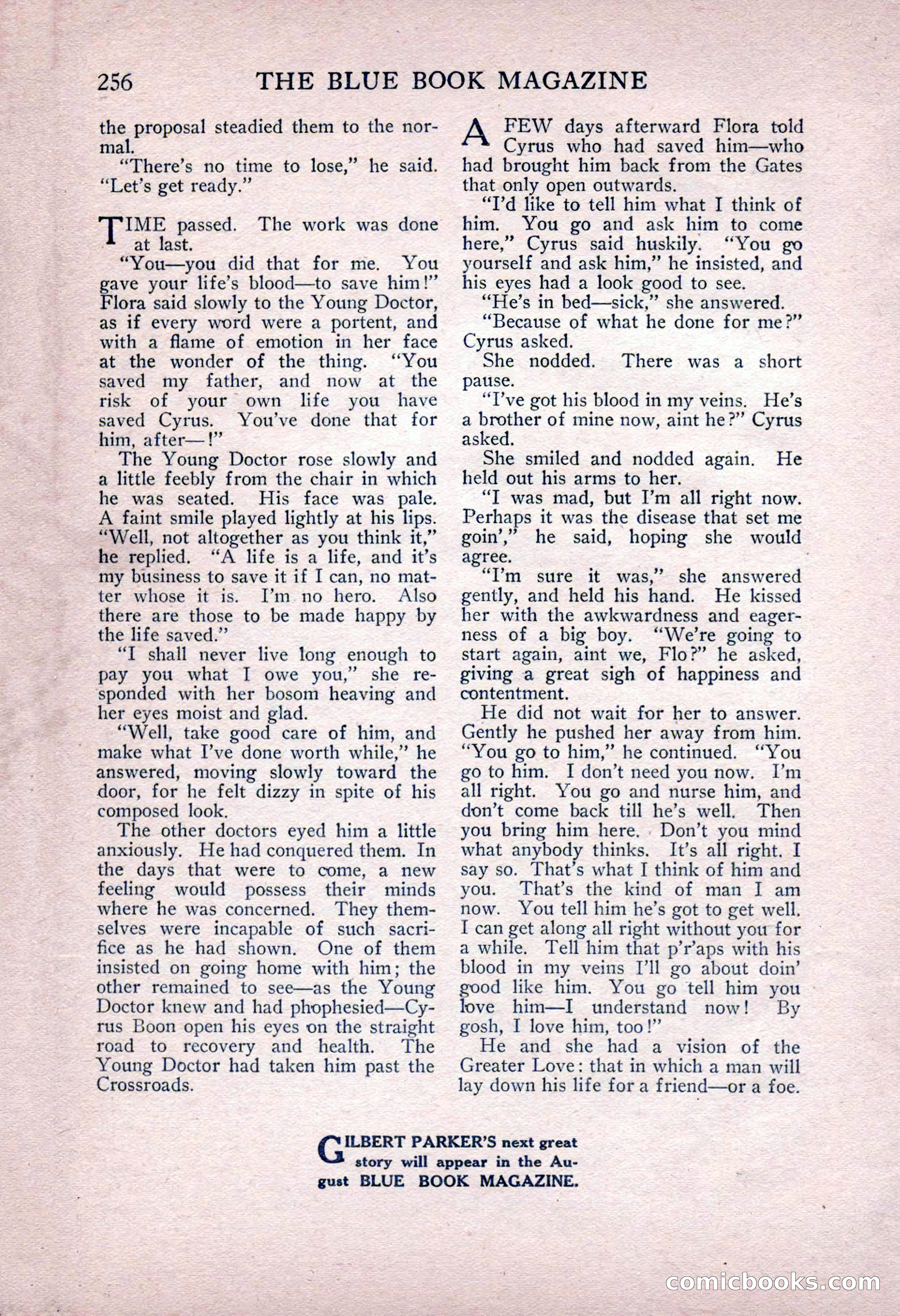 The Blue Book Magazine, June 1916 — page 20 of 262