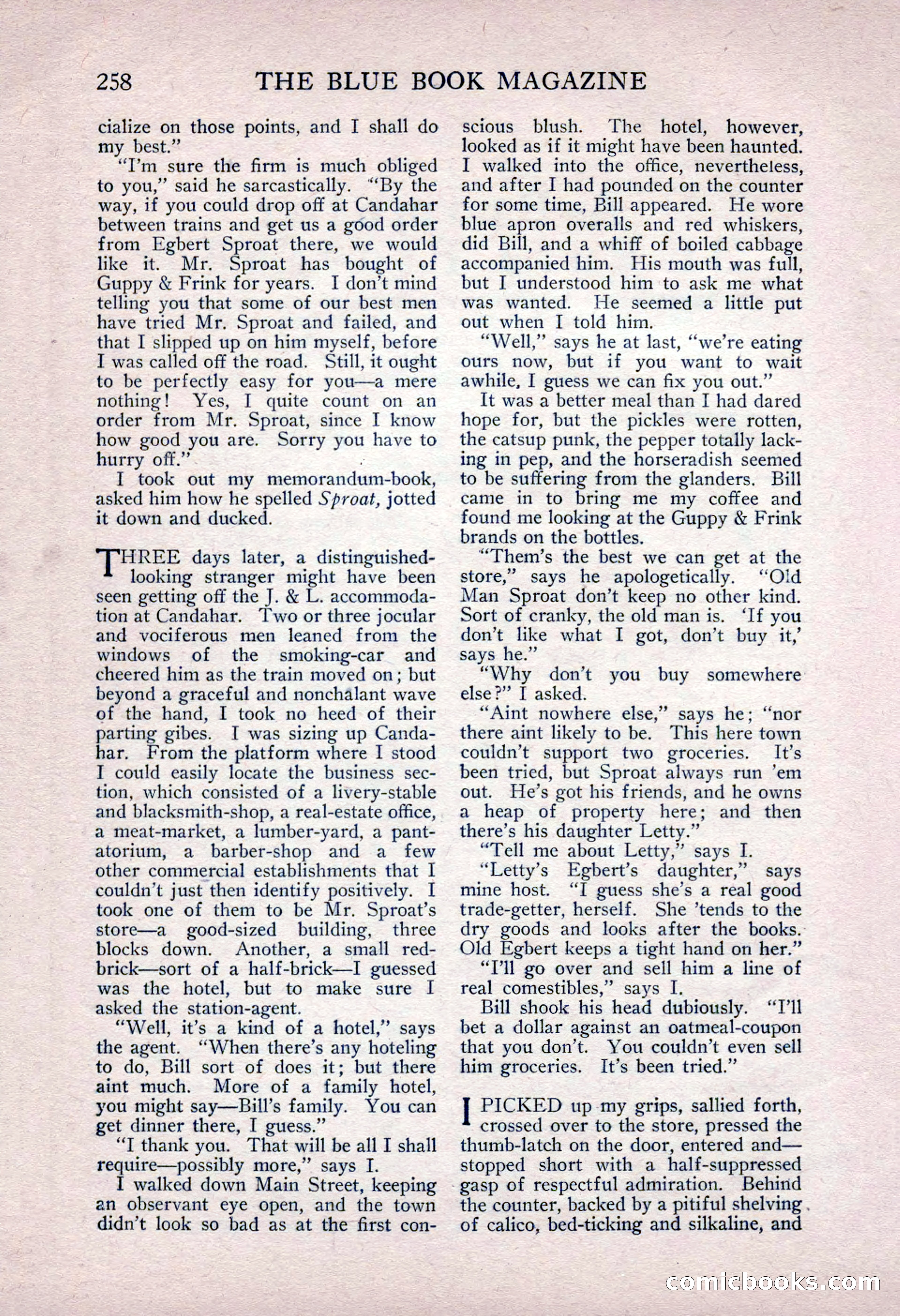 The Blue Book Magazine, June 1916 — page 22 of 262