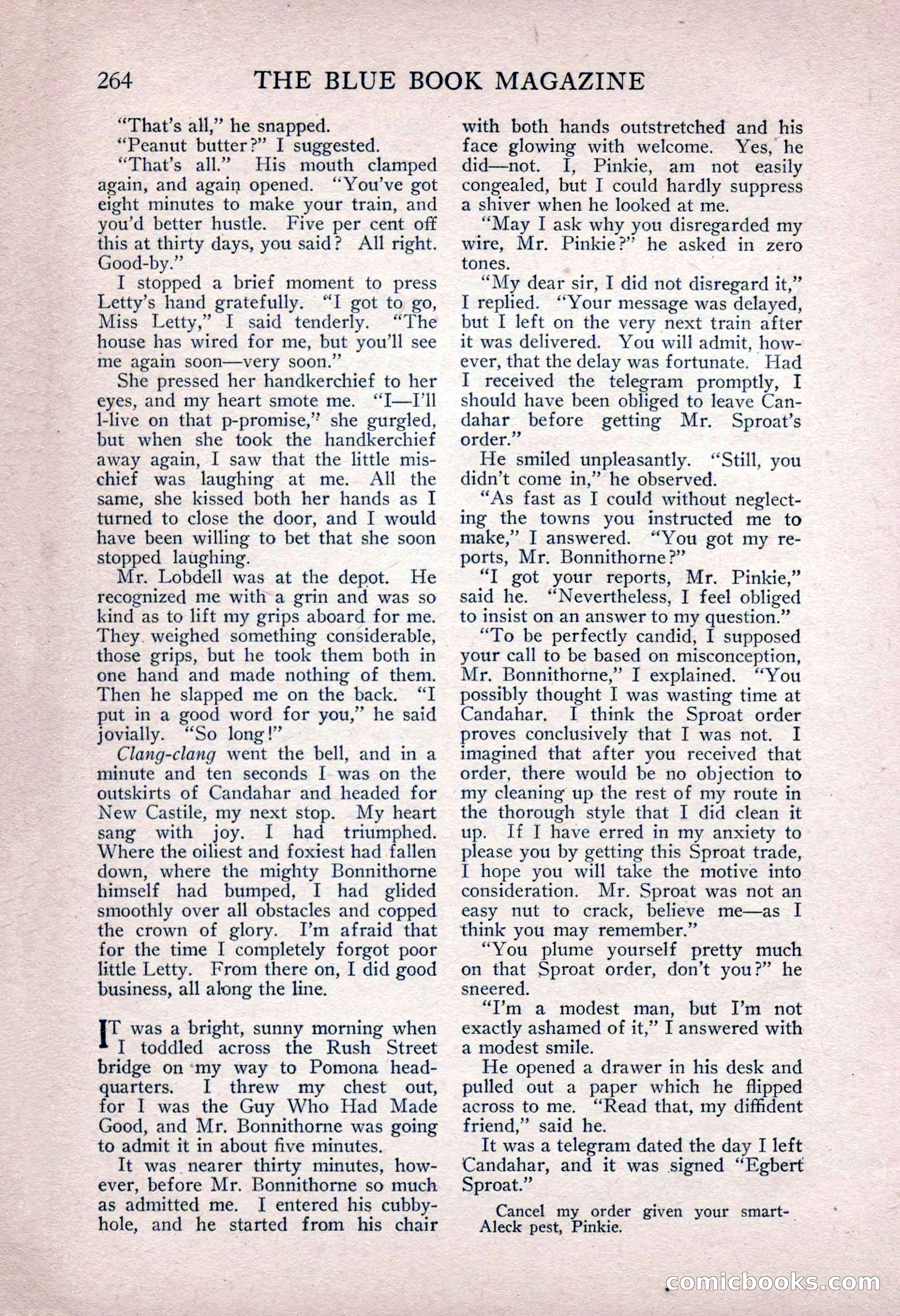 The Blue Book Magazine, June 1916 — page 28 of 262