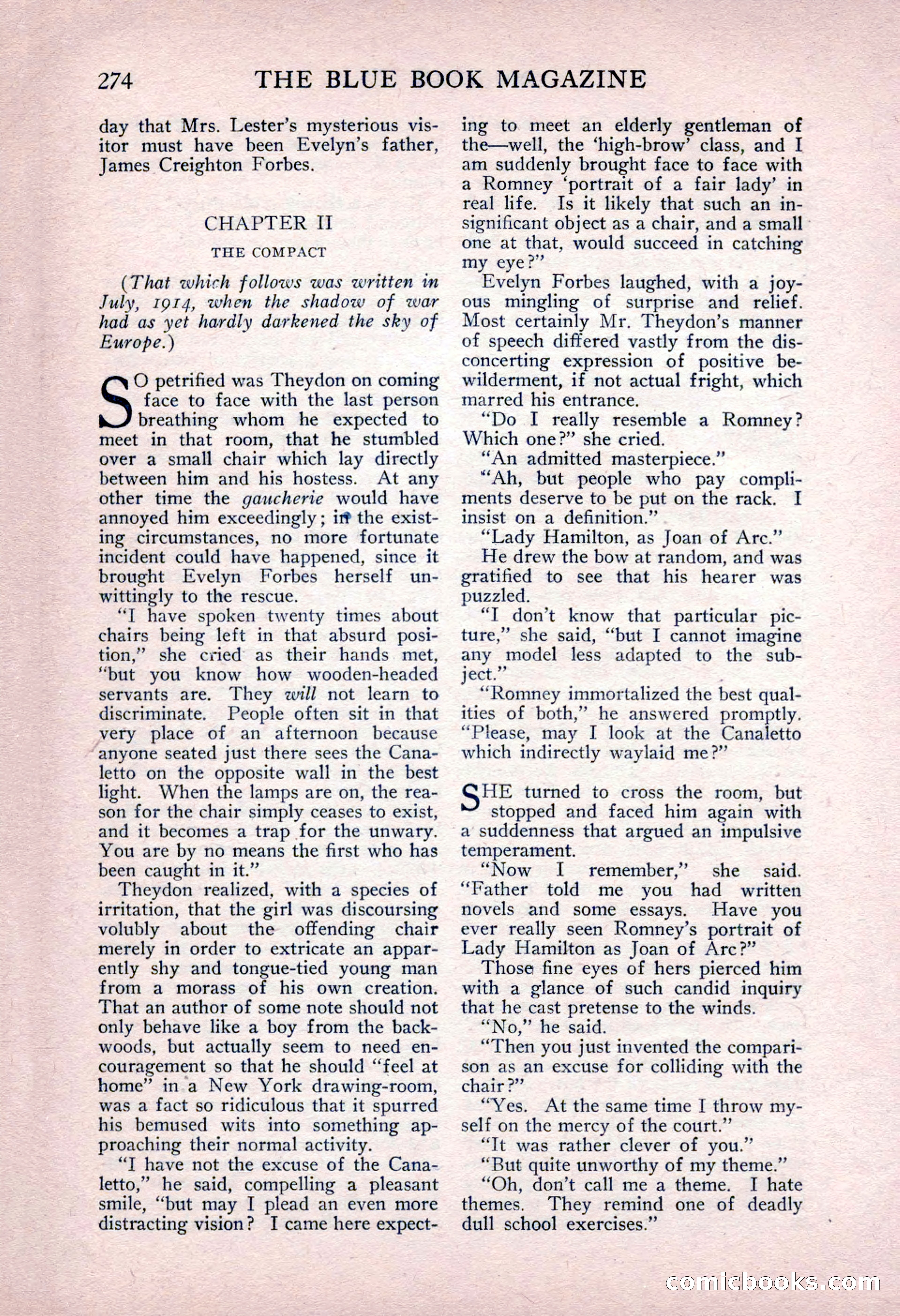 The Blue Book Magazine, June 1916 — page 38 of 262