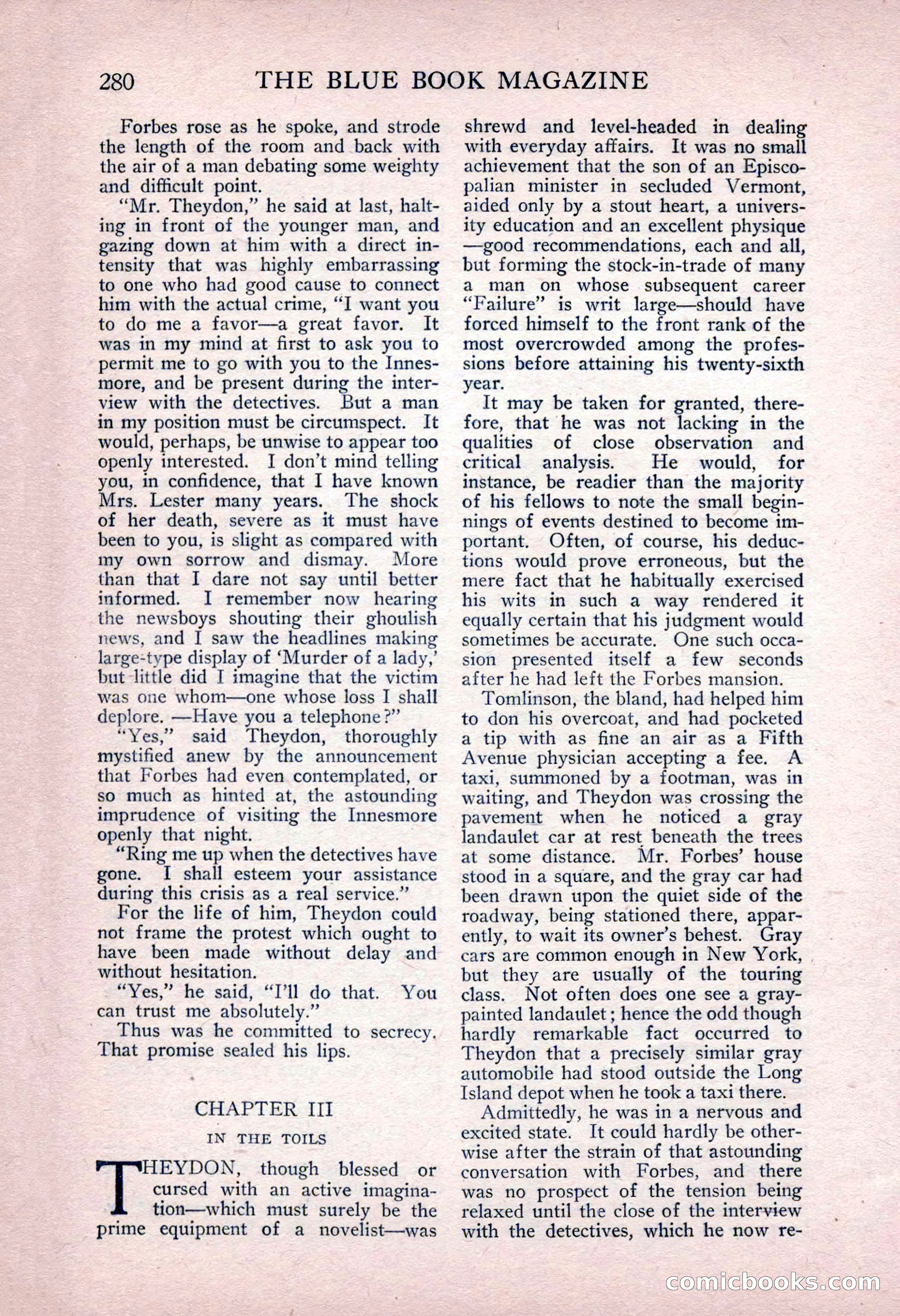 The Blue Book Magazine, June 1916 — page 44 of 262