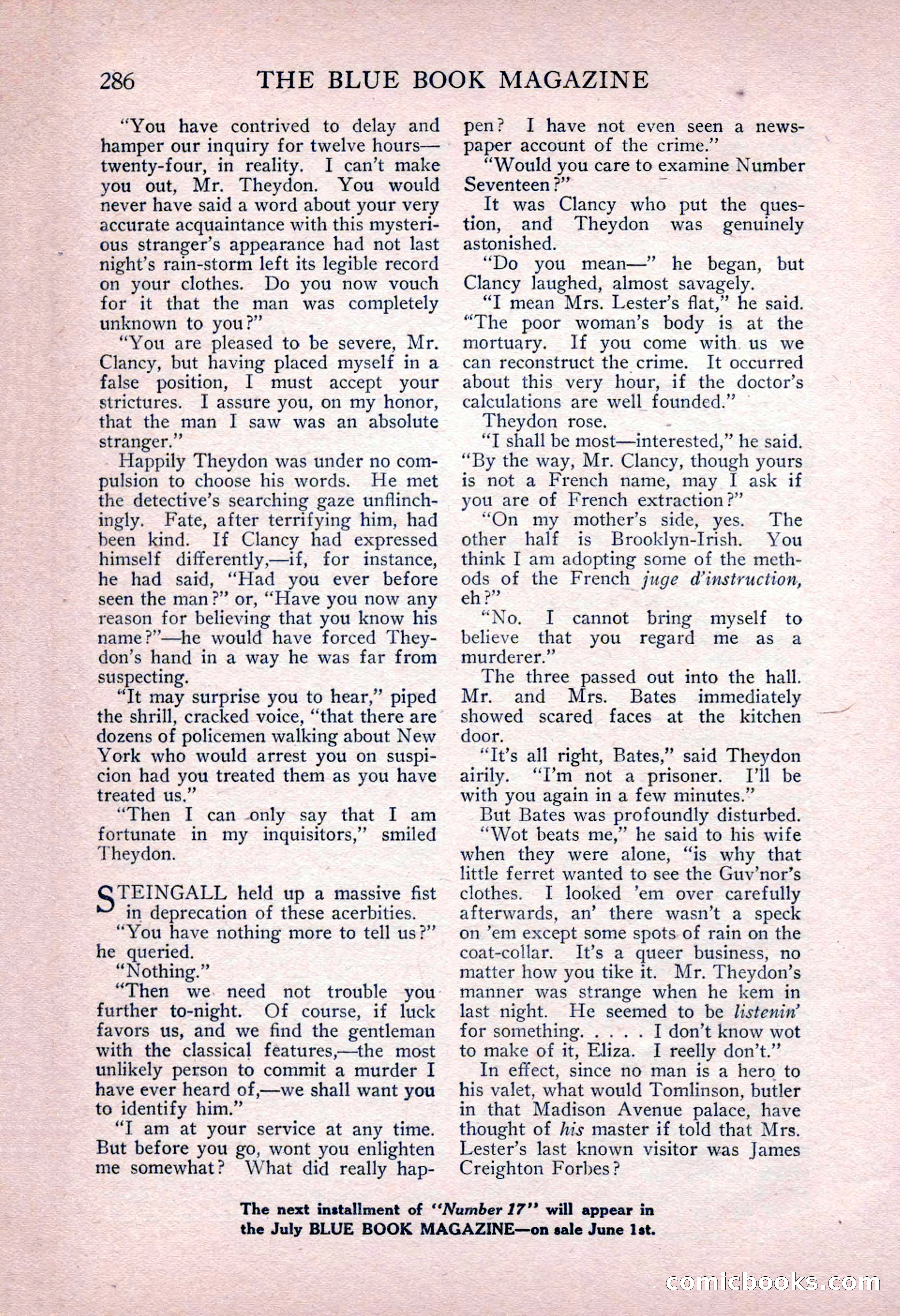 The Blue Book Magazine, June 1916 — page 50 of 262