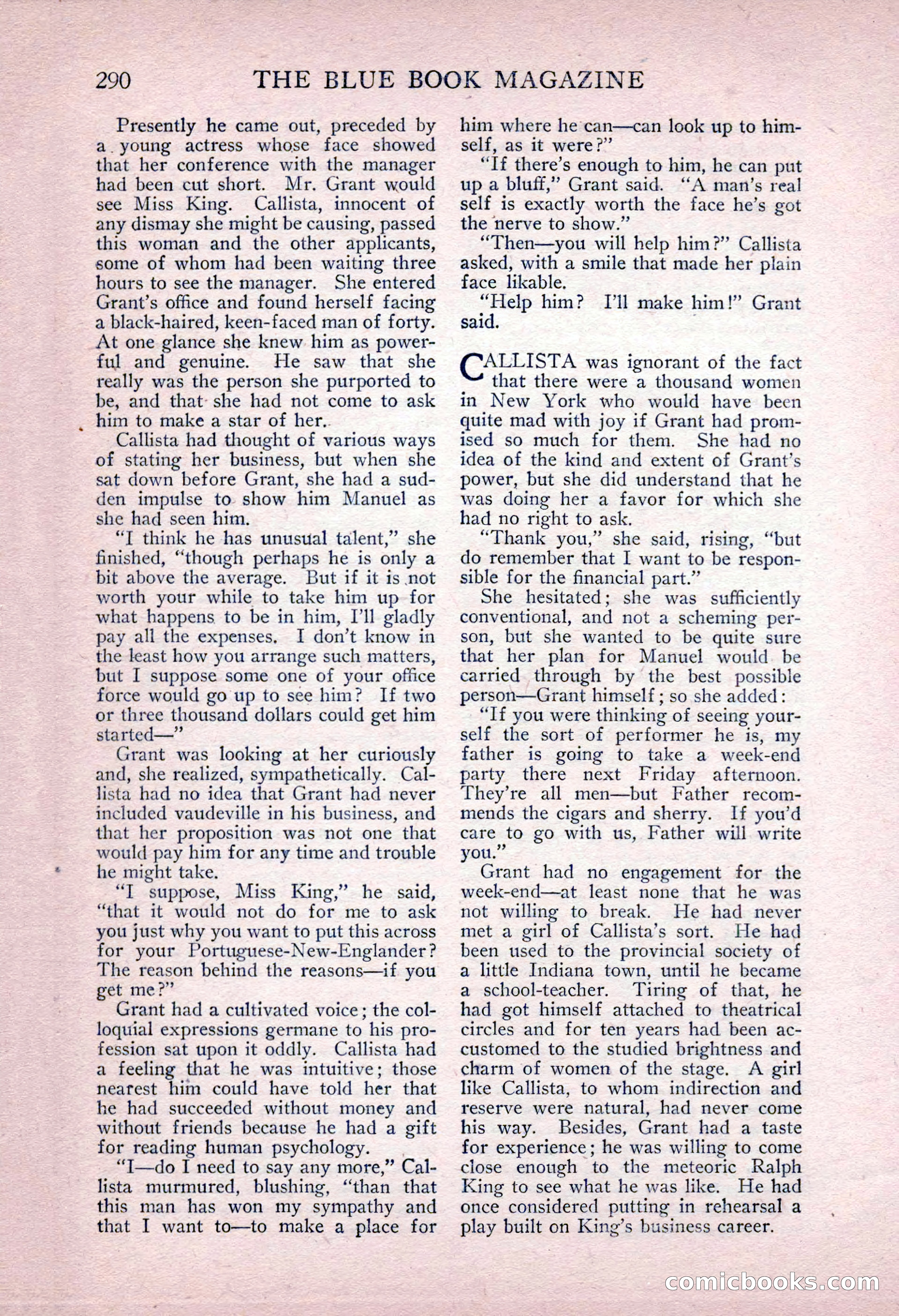 The Blue Book Magazine, June 1916 — page 54 of 262