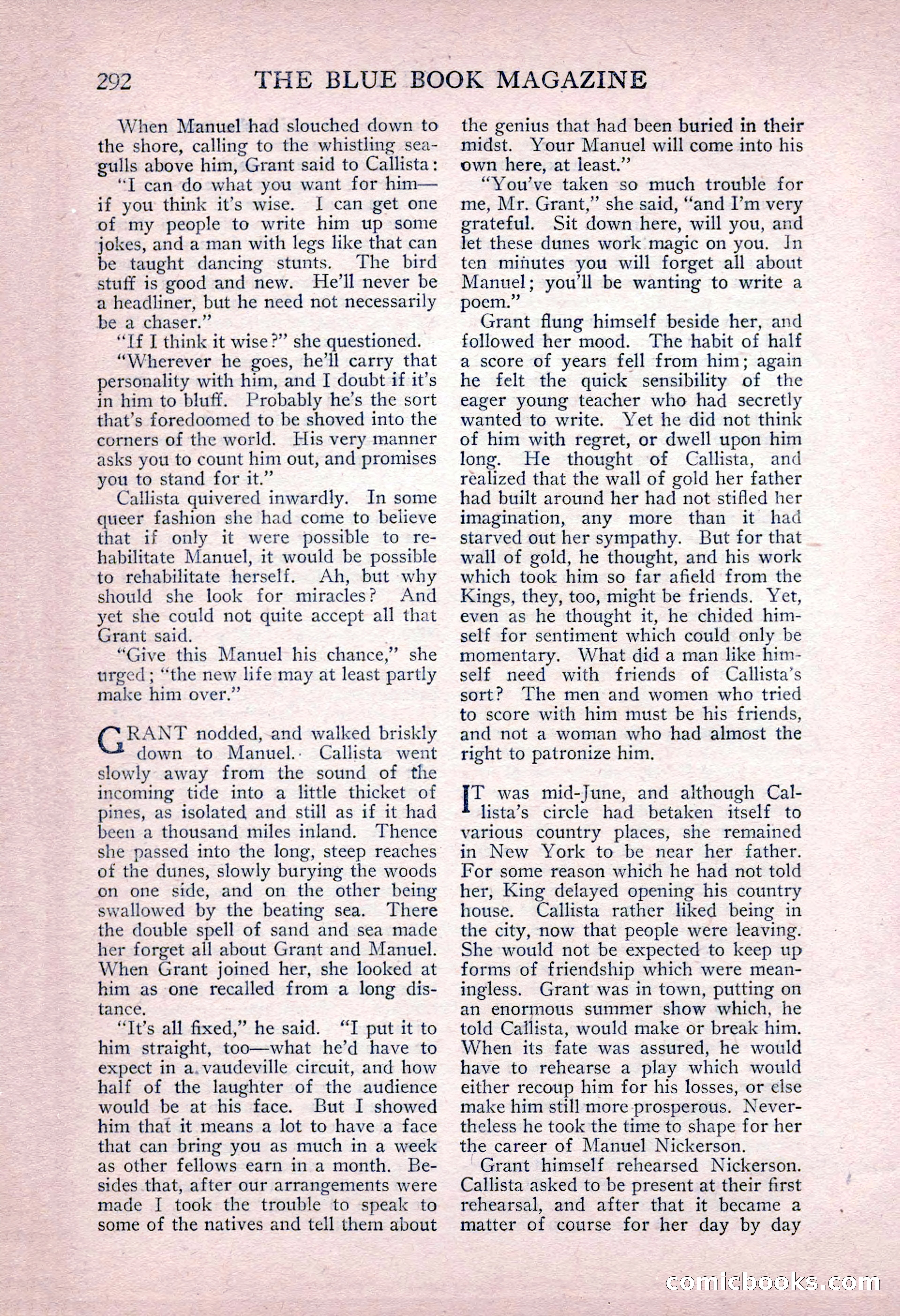 The Blue Book Magazine, June 1916 — page 56 of 262