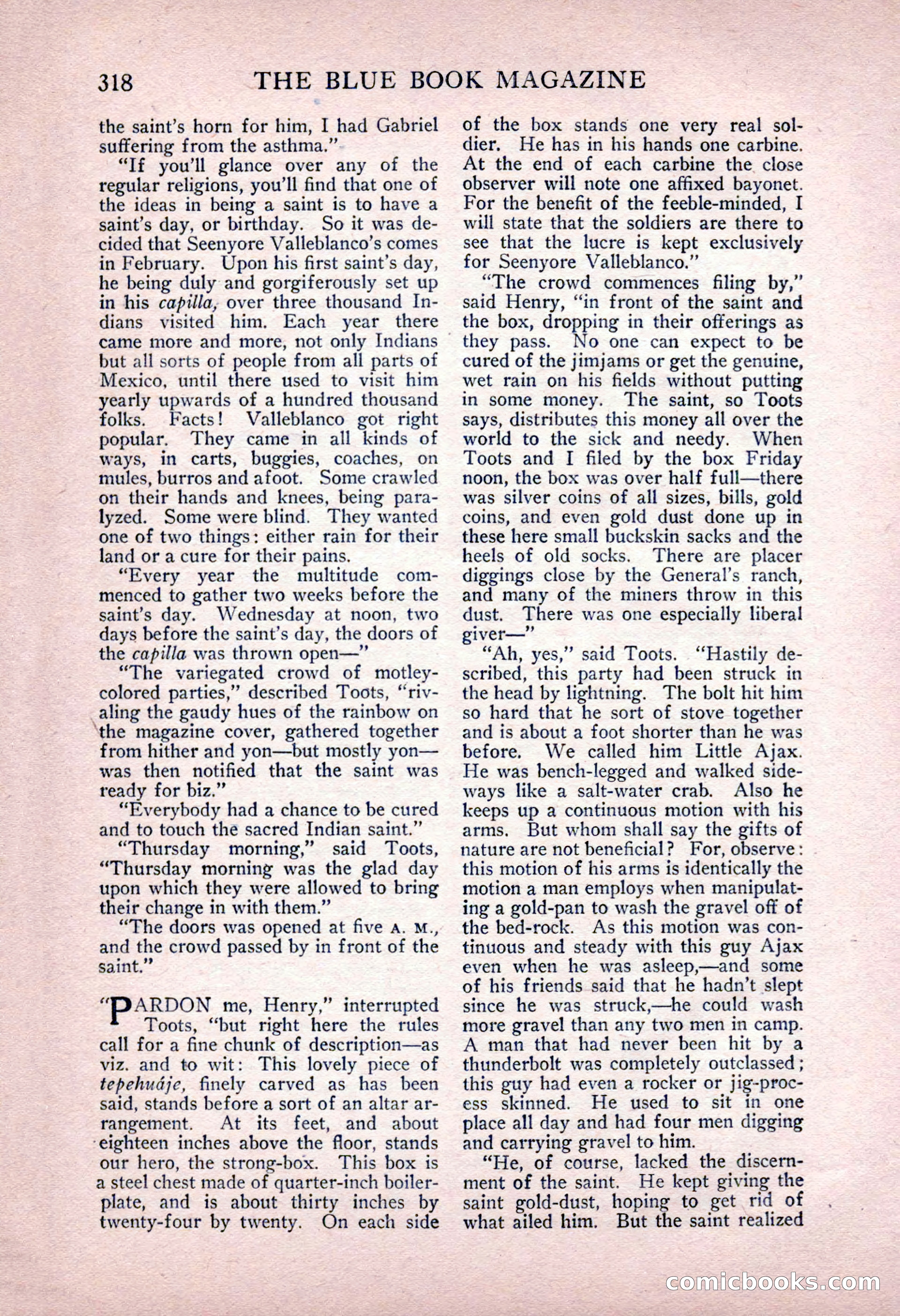 The Blue Book Magazine, June 1916 — page 82 of 262