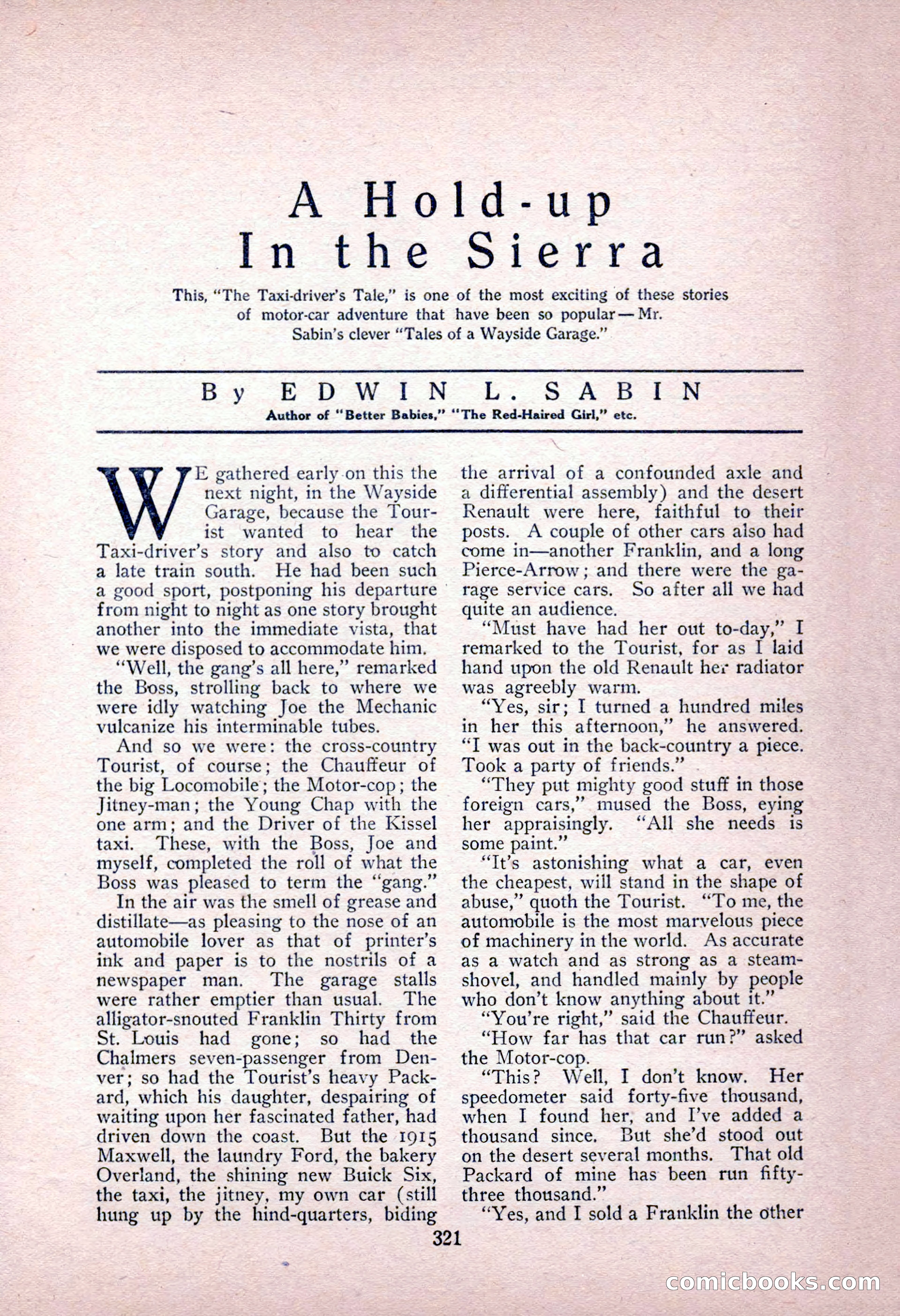 The Blue Book Magazine, June 1916 — page 85 of 262