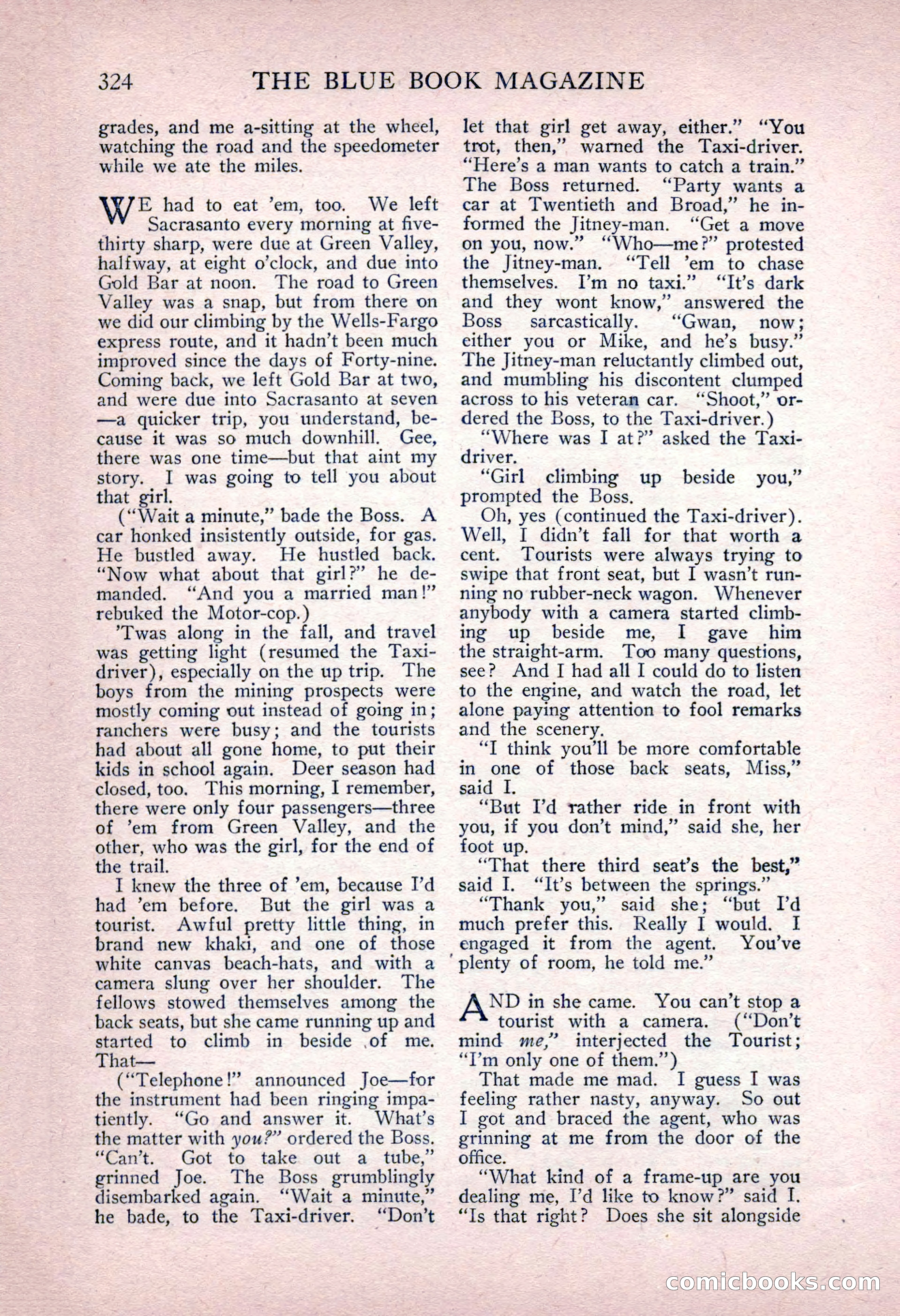 The Blue Book Magazine, June 1916 — page 88 of 262