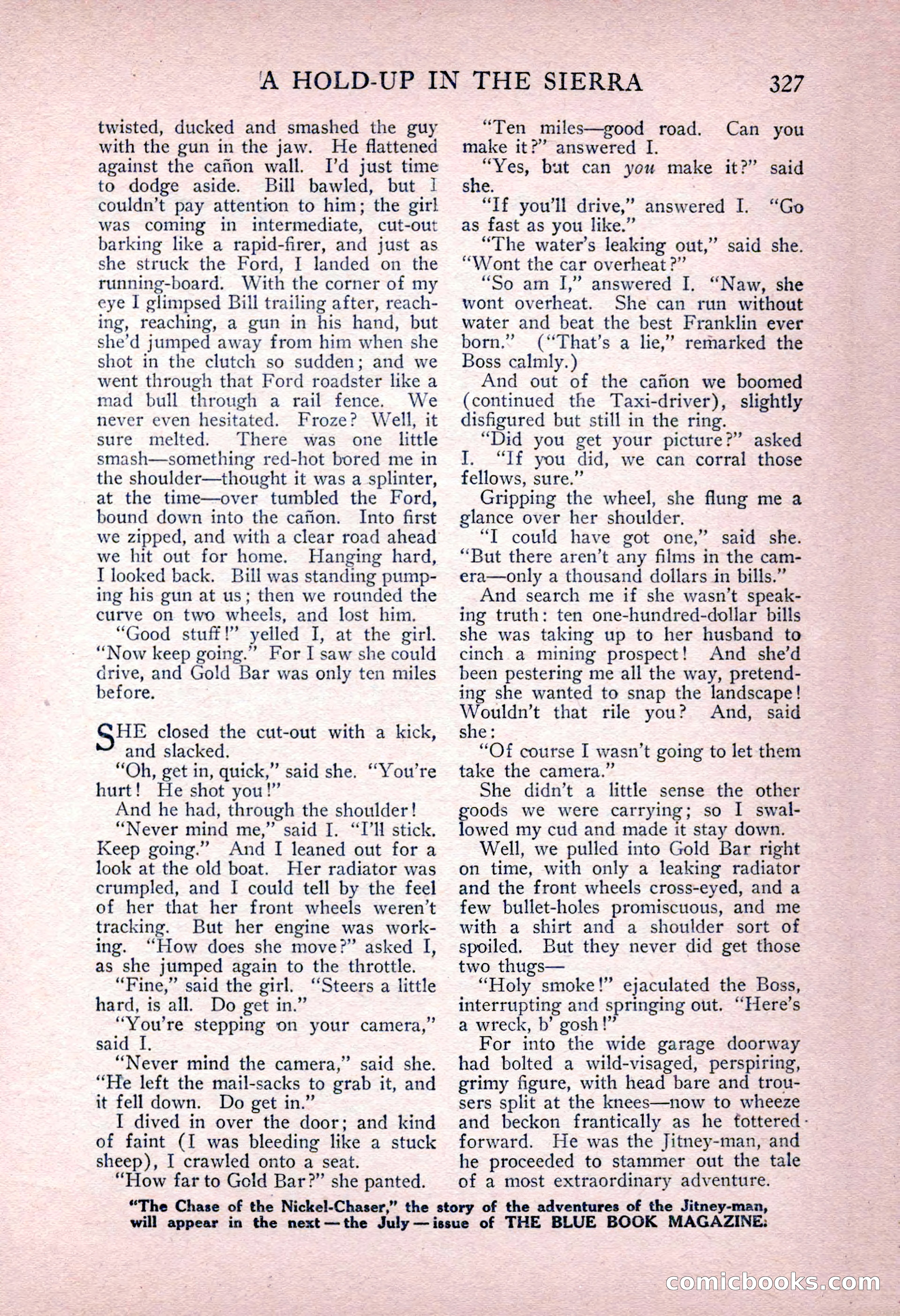 The Blue Book Magazine, June 1916 — page 91 of 262