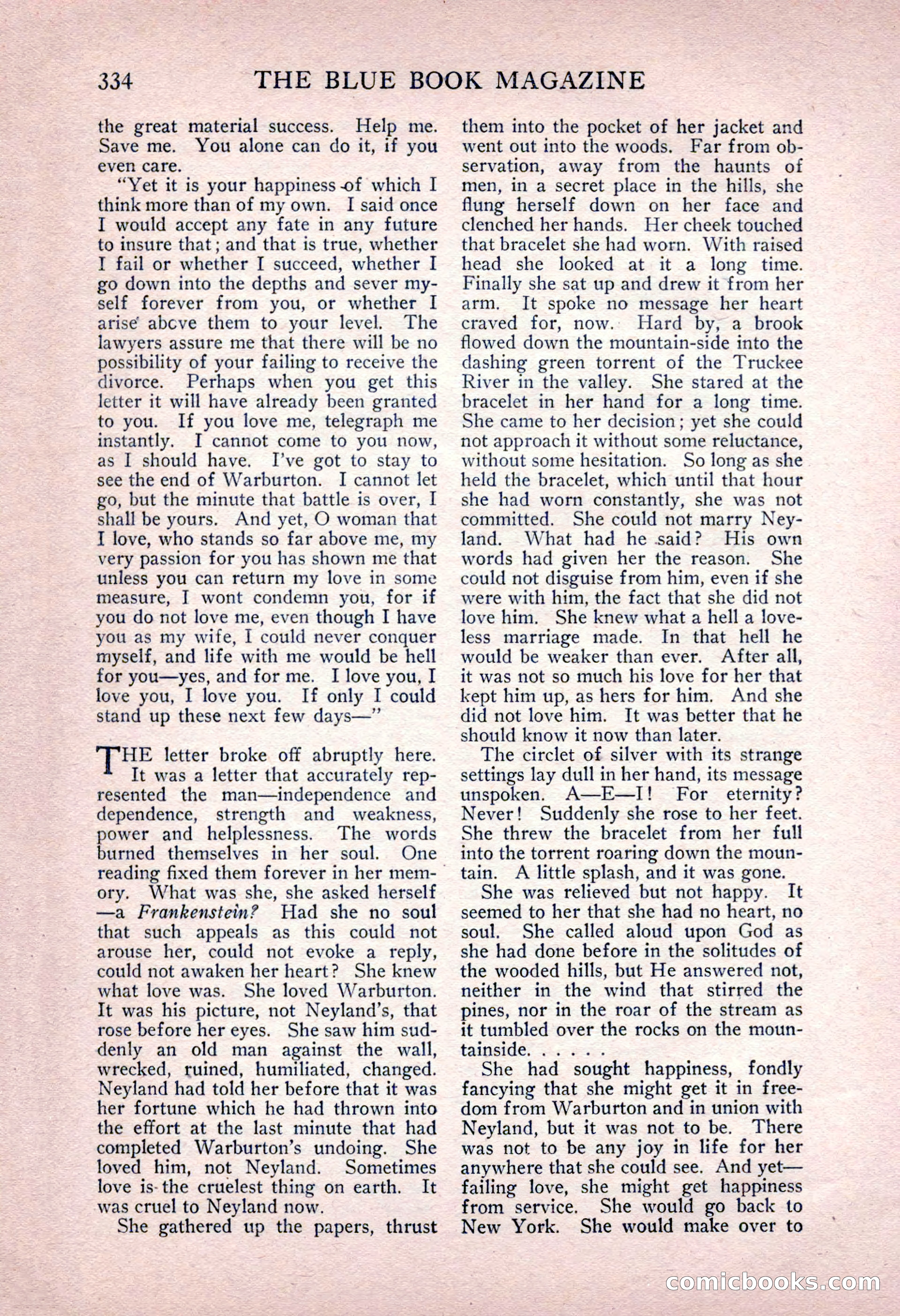 The Blue Book Magazine, June 1916 — page 98 of 262