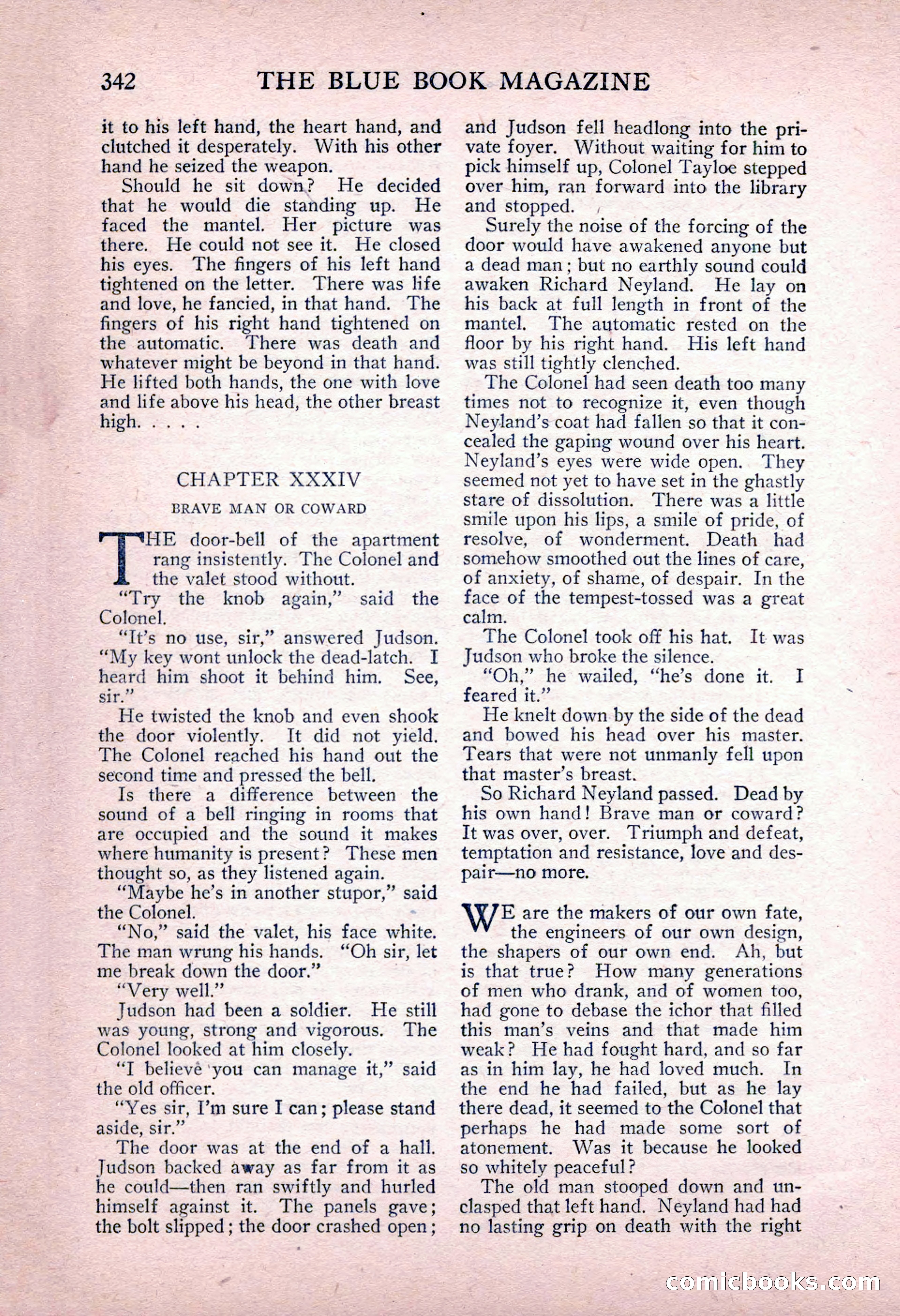 The Blue Book Magazine, June 1916 — page 106 of 262