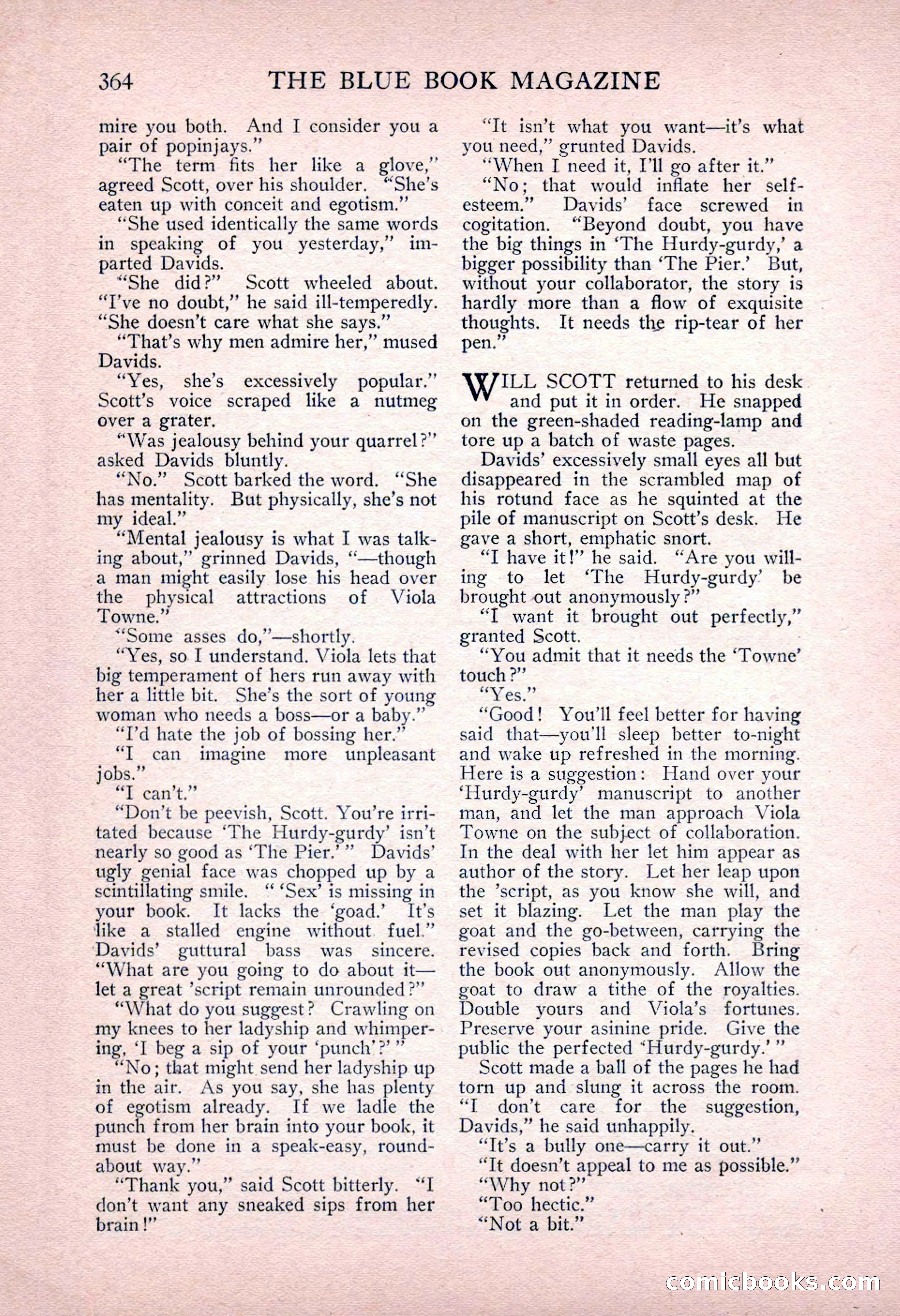 The Blue Book Magazine, June 1916 — page 128 of 262