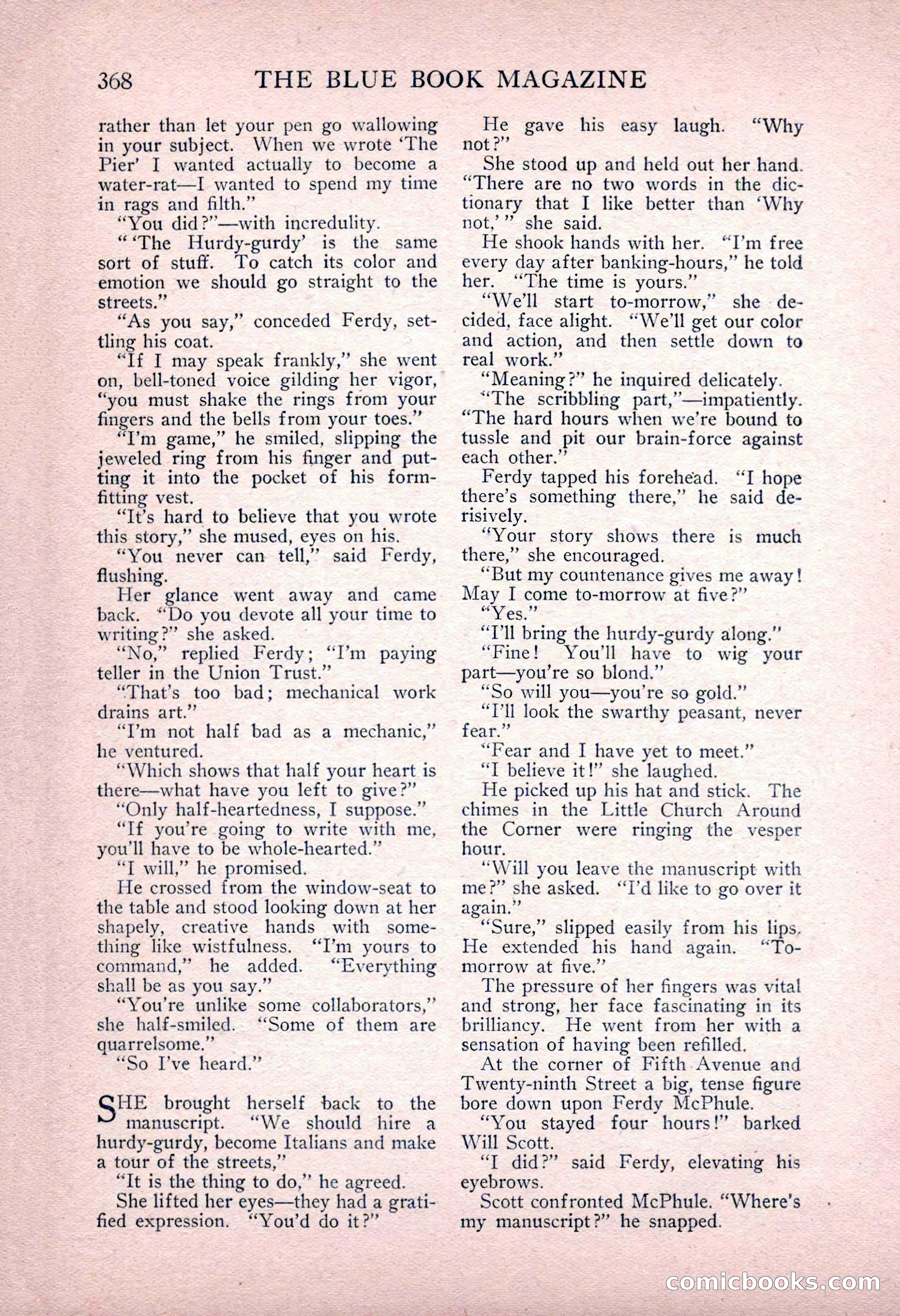 The Blue Book Magazine, June 1916 — page 132 of 262