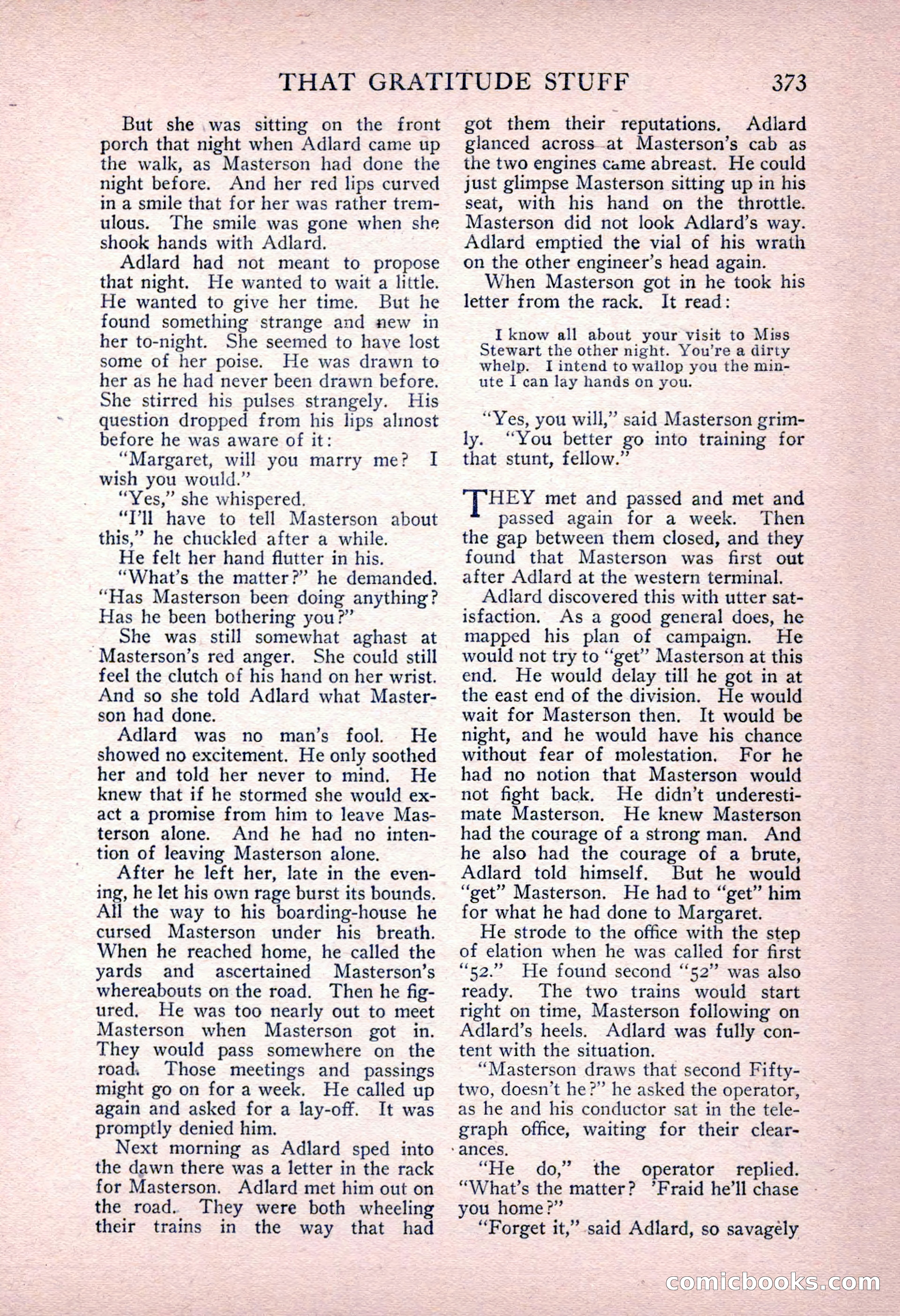 The Blue Book Magazine, June 1916 — page 137 of 262