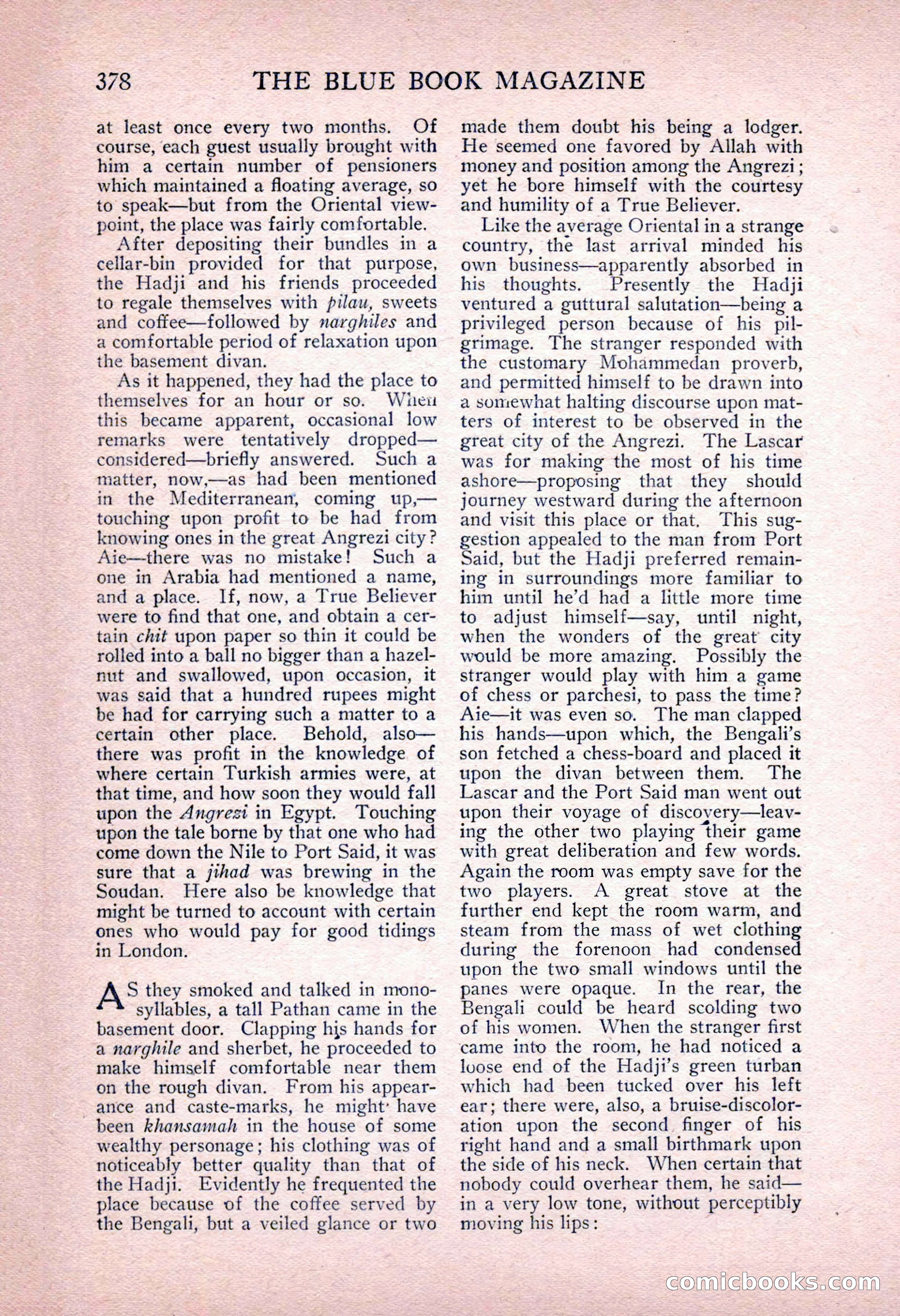 The Blue Book Magazine, June 1916 — page 142 of 262