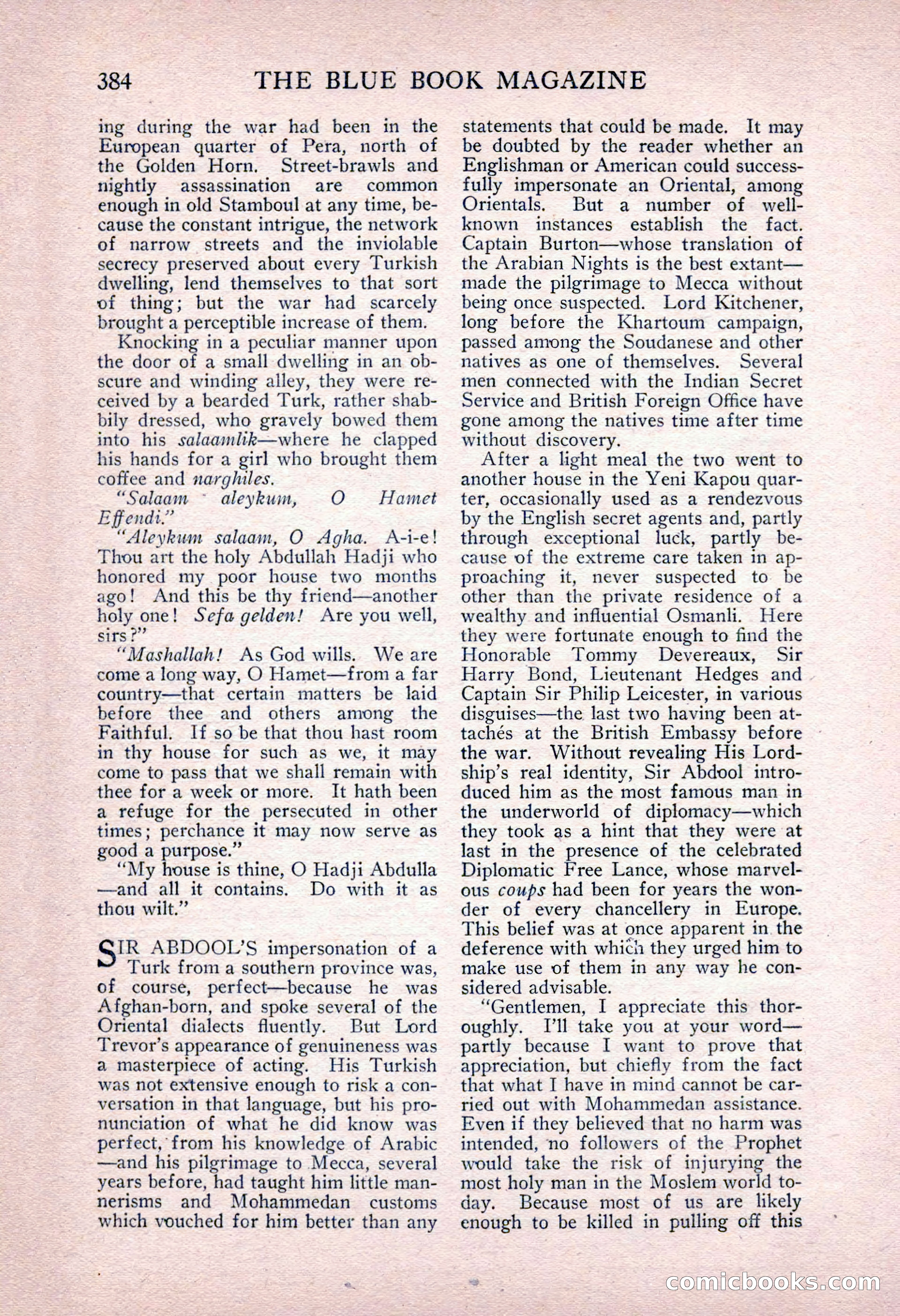 The Blue Book Magazine, June 1916 — page 148 of 262
