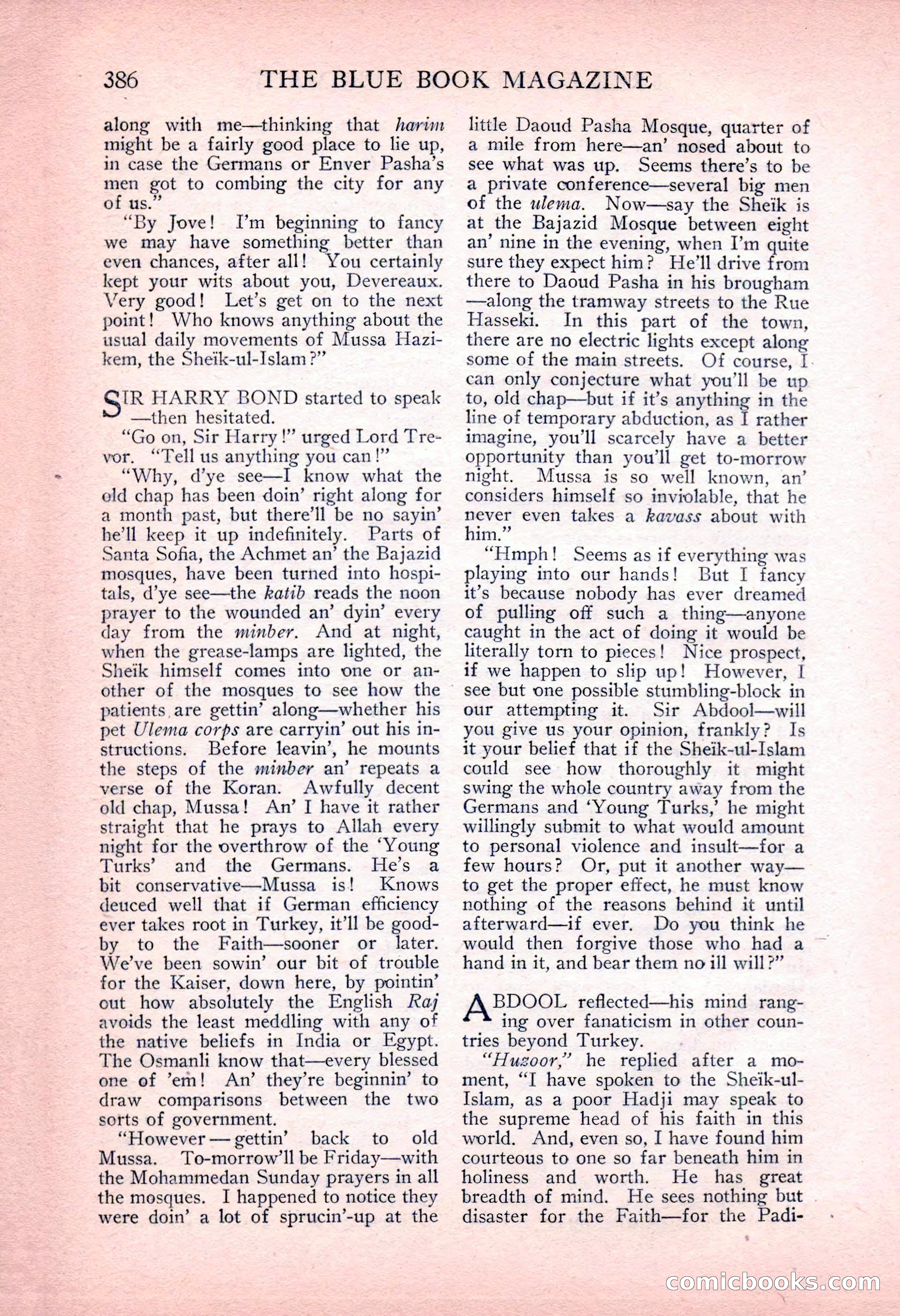 The Blue Book Magazine, June 1916 — page 150 of 262