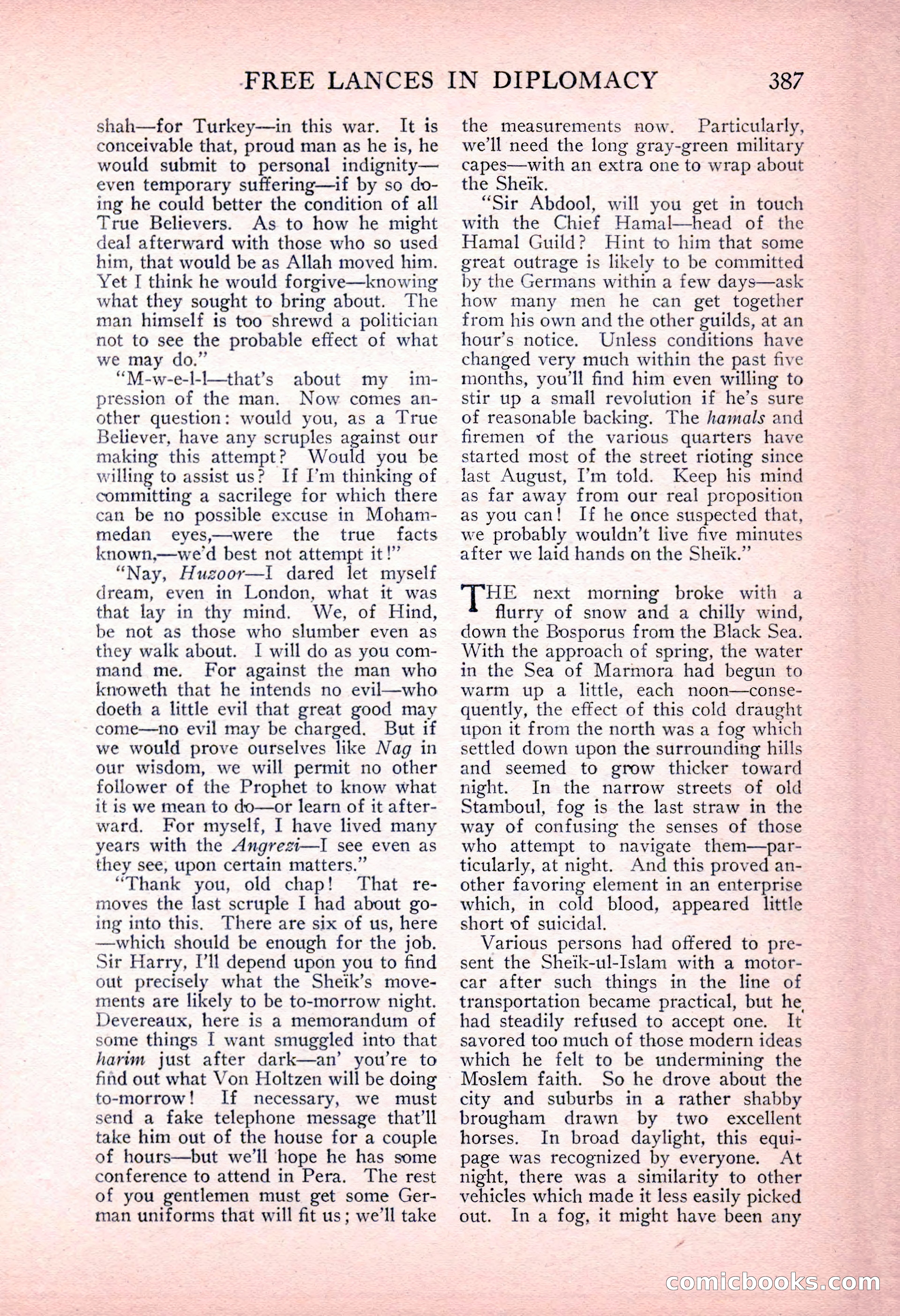 The Blue Book Magazine, June 1916 — page 151 of 262