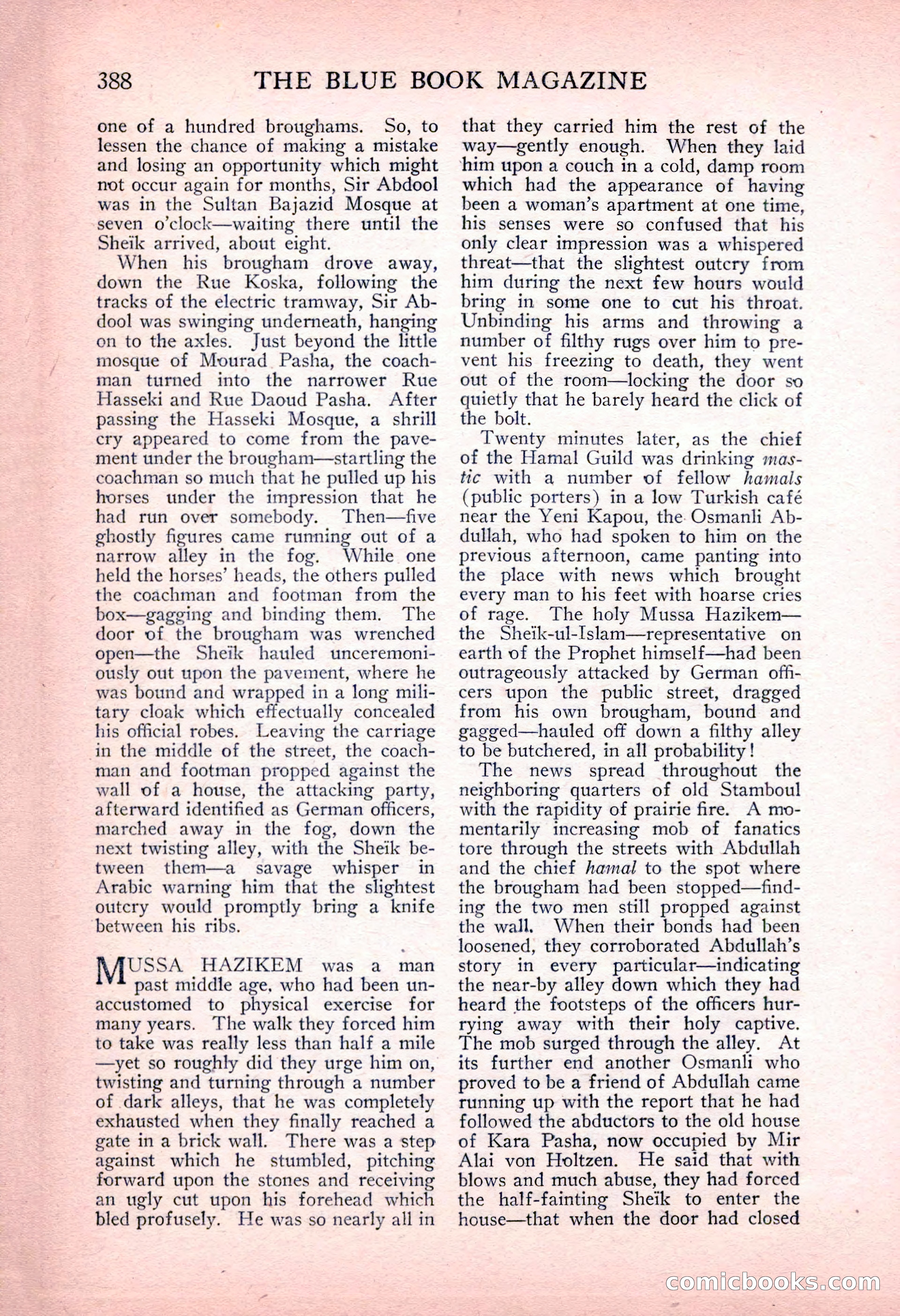 The Blue Book Magazine, June 1916 — page 152 of 262