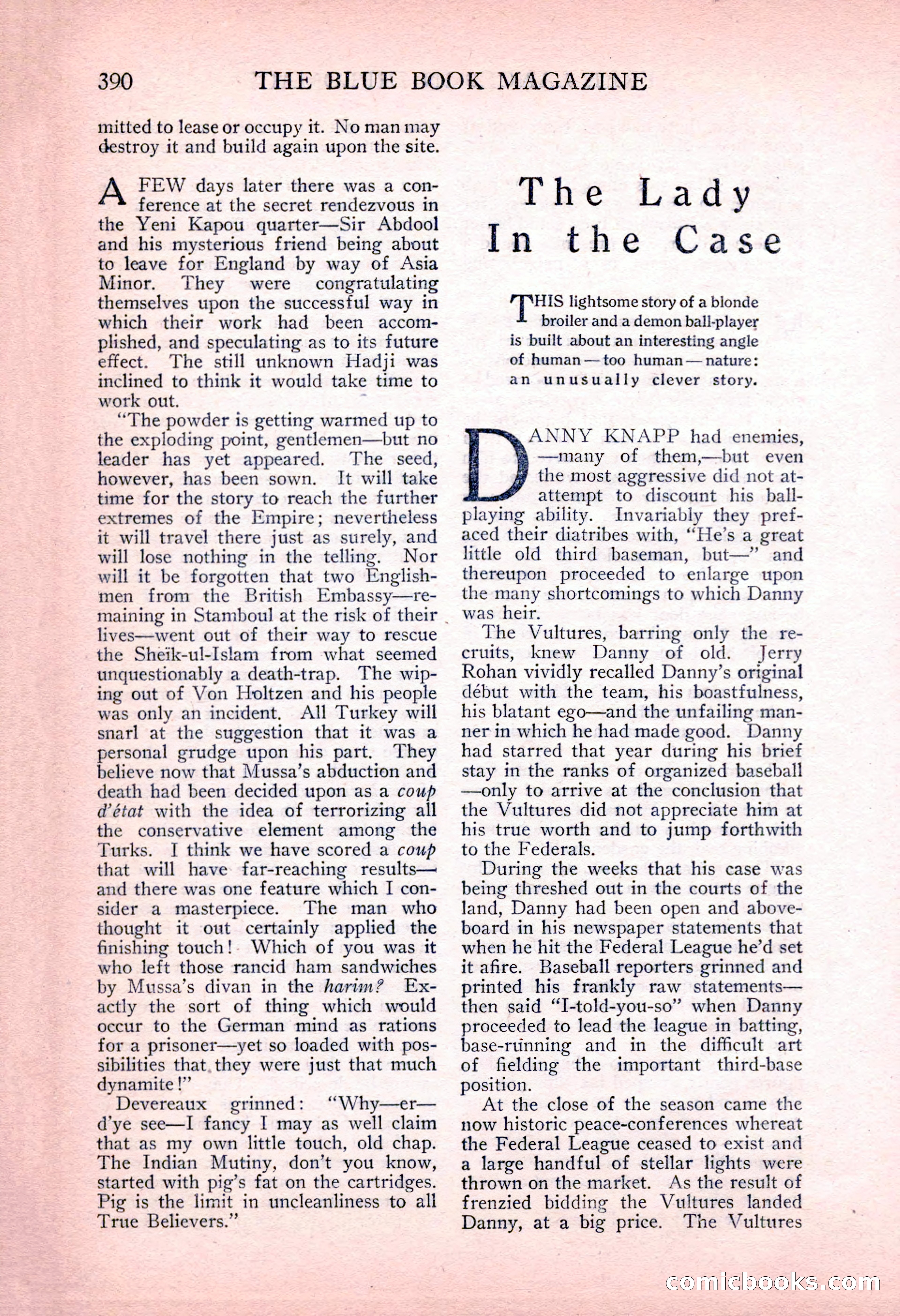 The Blue Book Magazine, June 1916 — page 154 of 262
