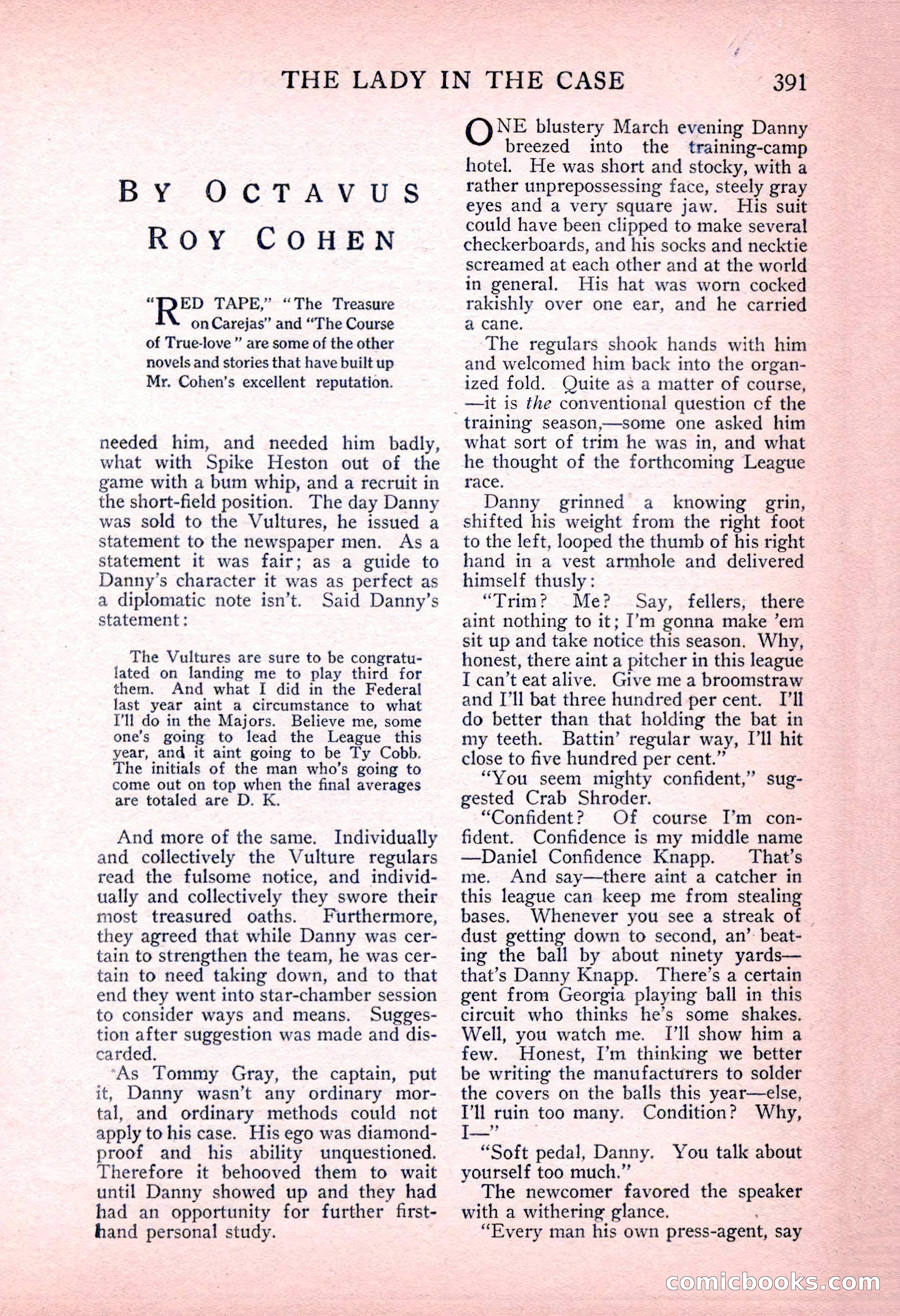 The Blue Book Magazine, June 1916 — page 155 of 262