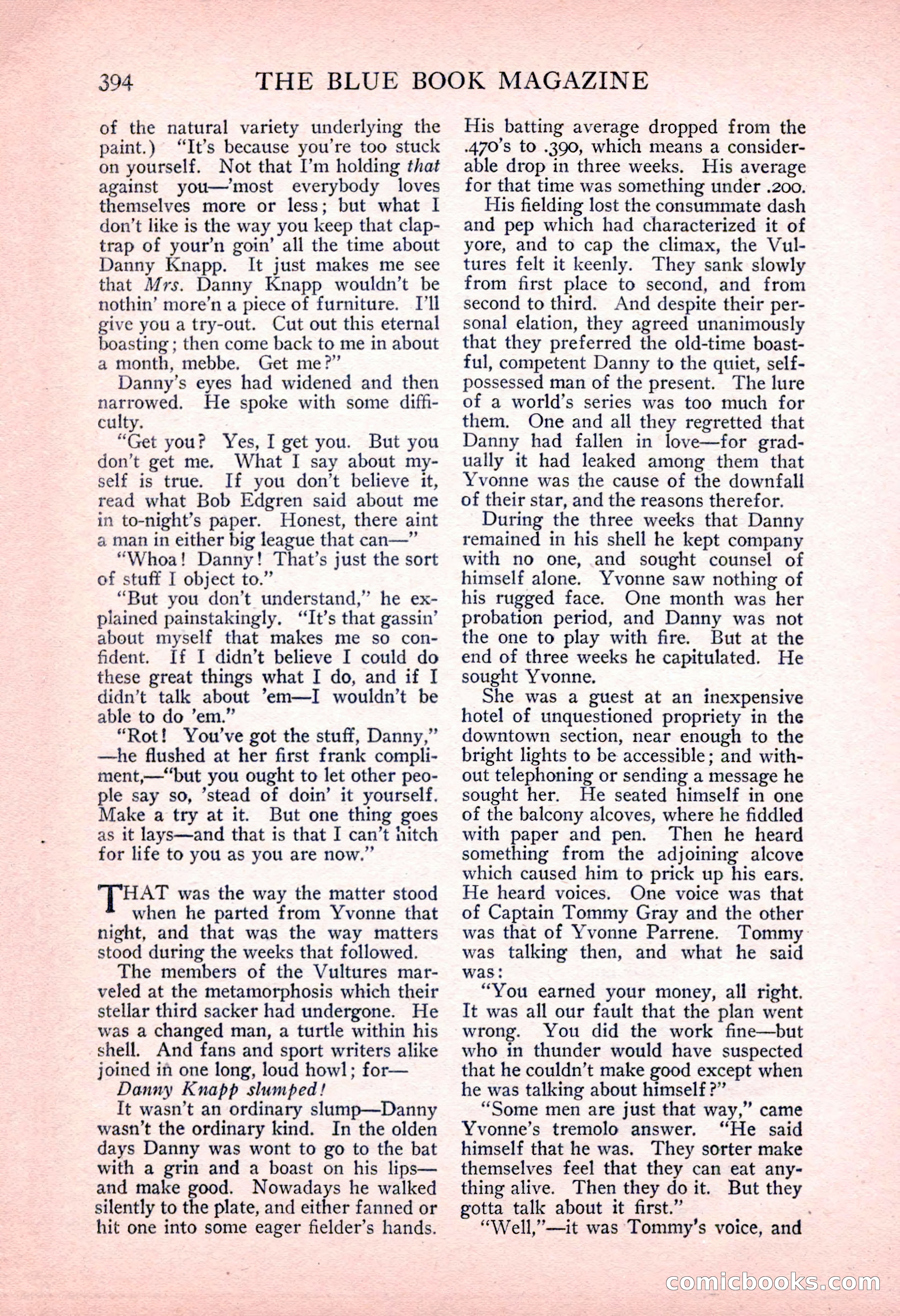 The Blue Book Magazine, June 1916 — page 158 of 262