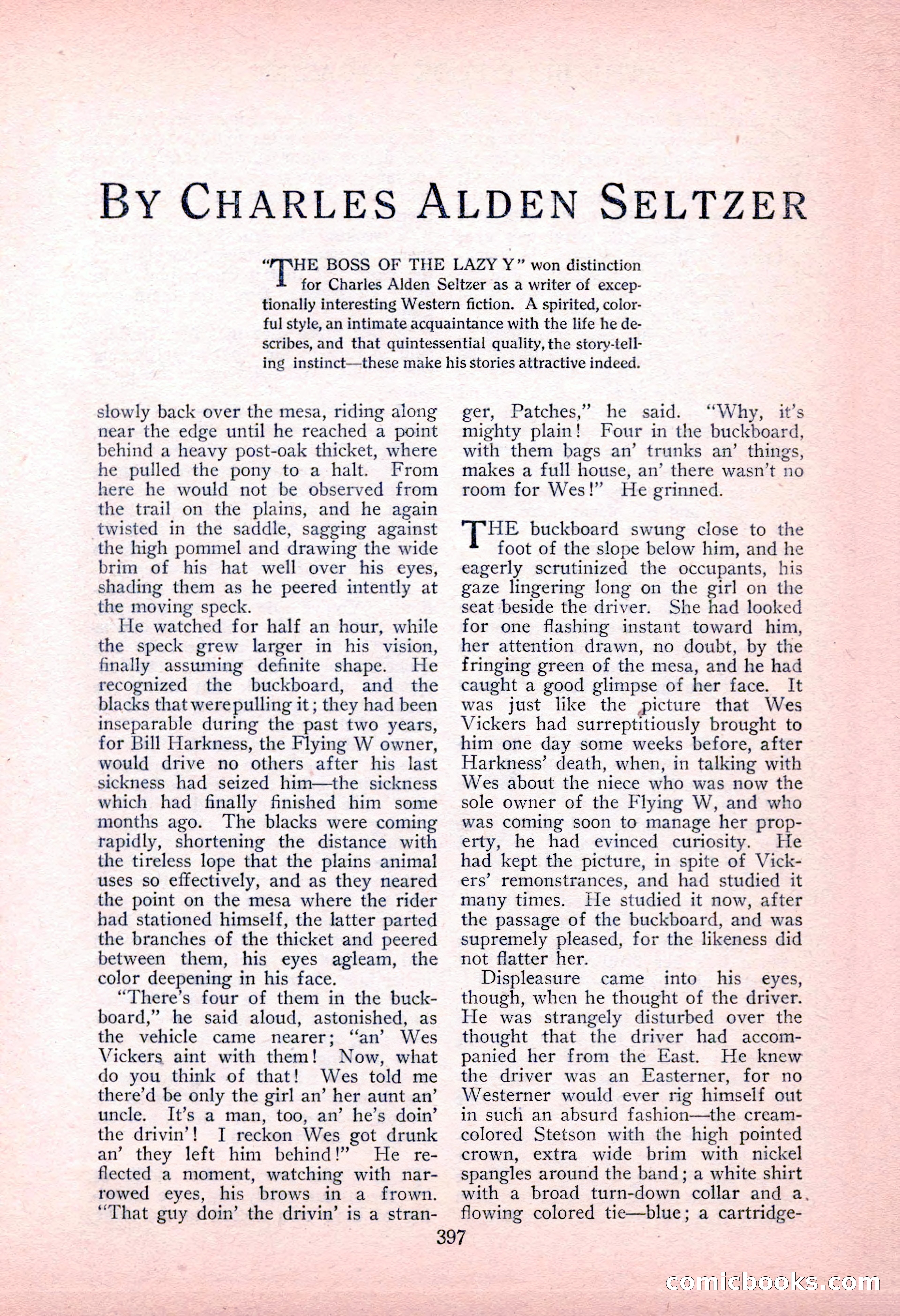 The Blue Book Magazine, June 1916 — page 161 of 262