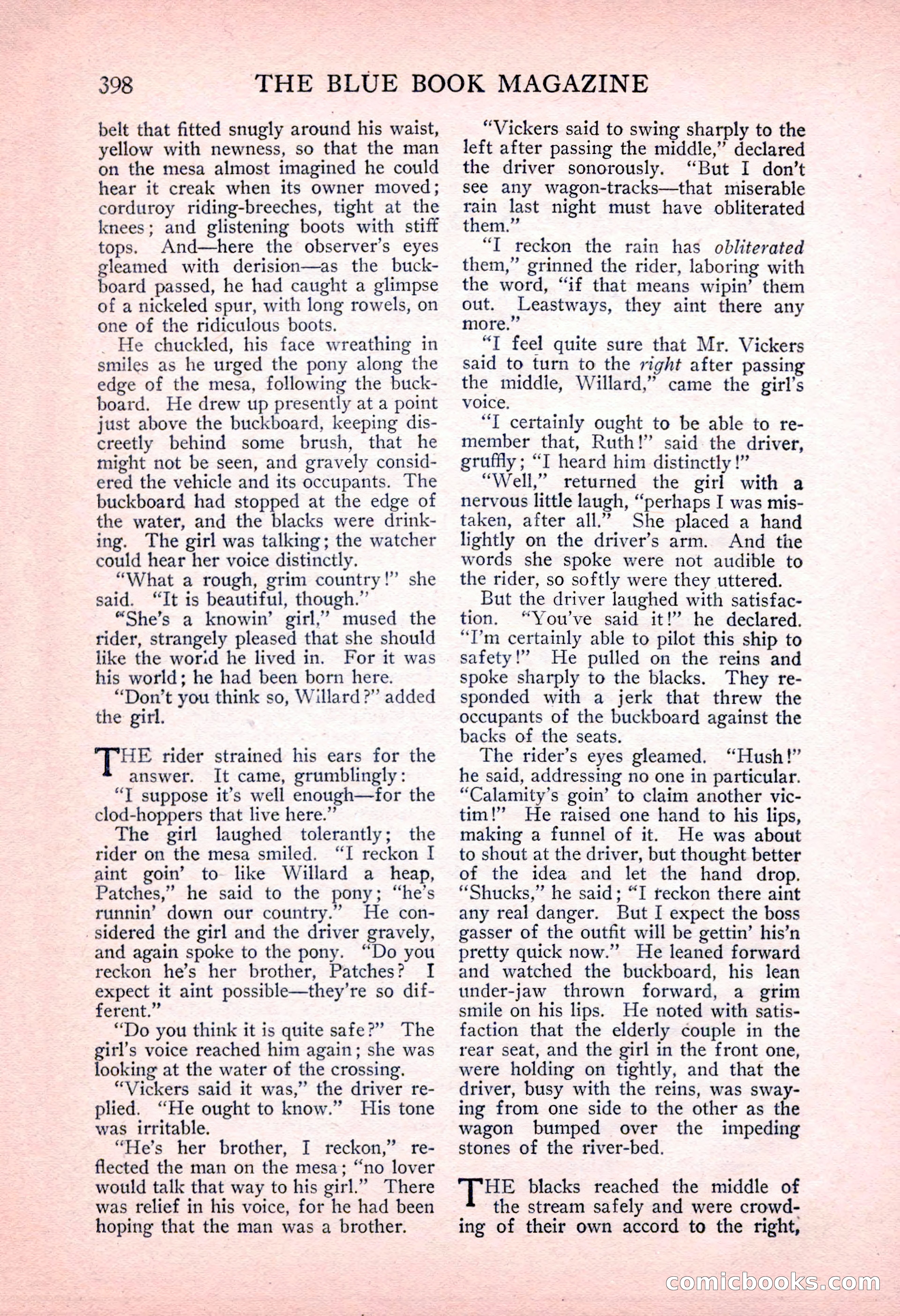 The Blue Book Magazine, June 1916 — page 162 of 262