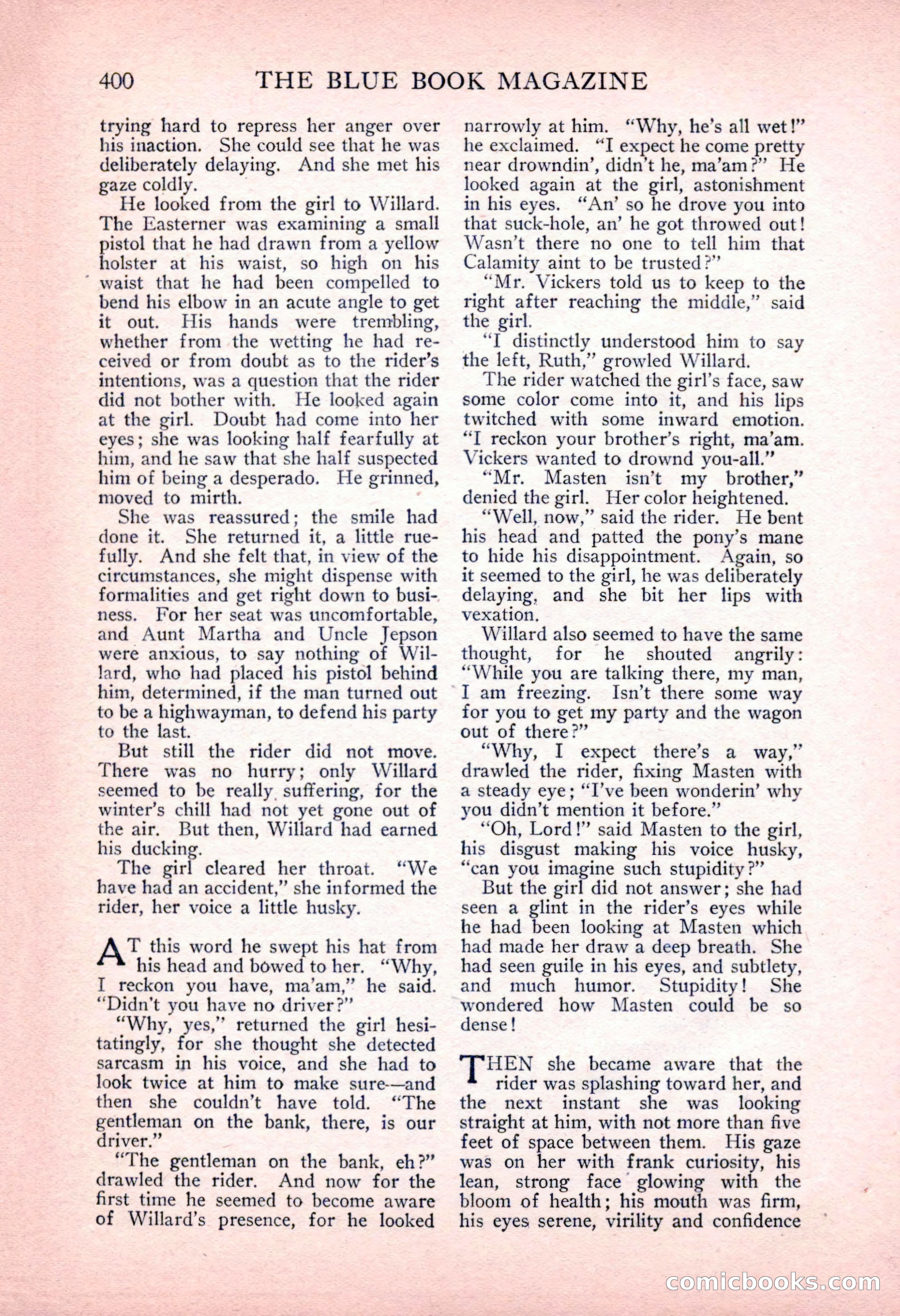 The Blue Book Magazine, June 1916 — page 164 of 262