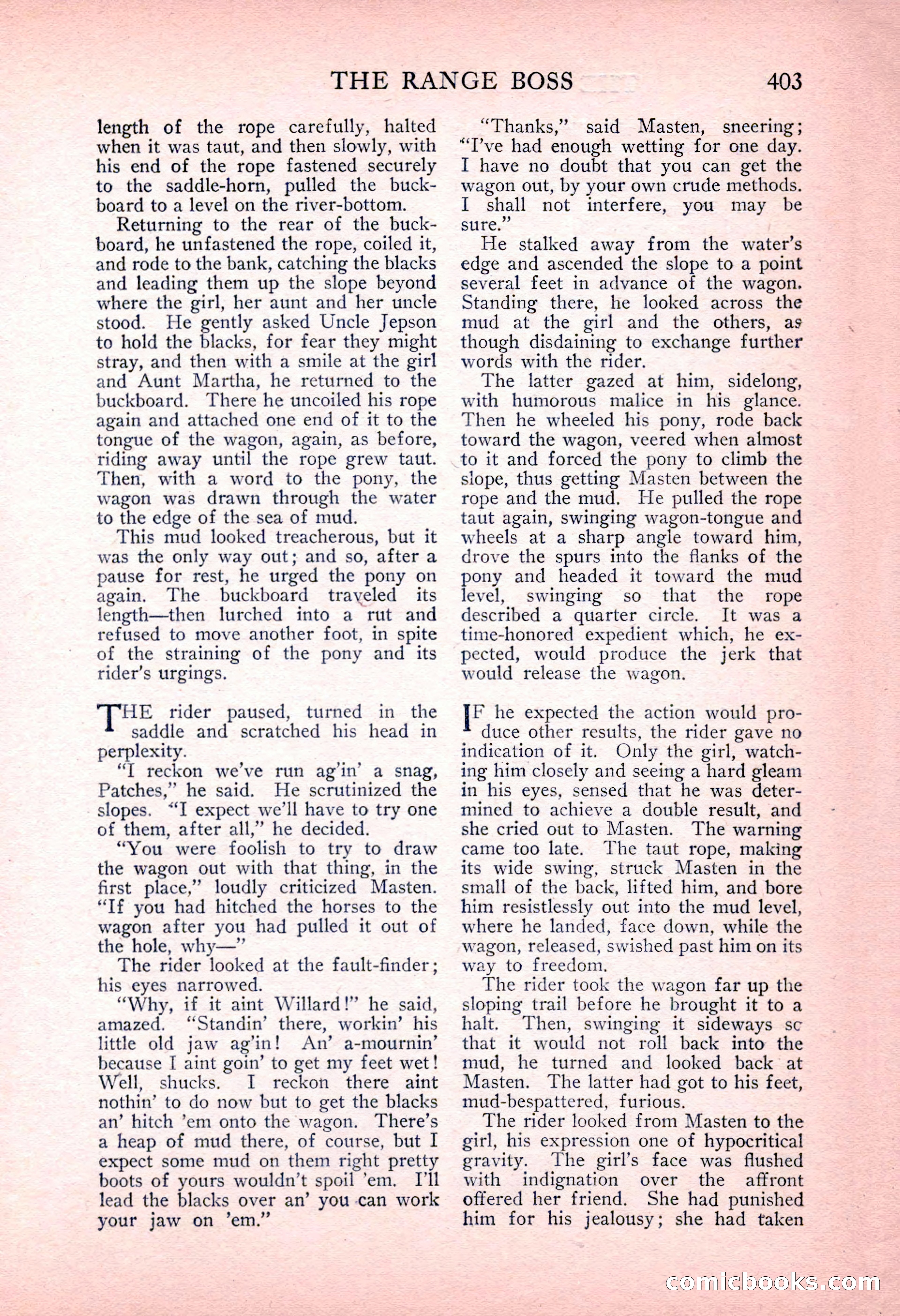 The Blue Book Magazine, June 1916 — page 167 of 262