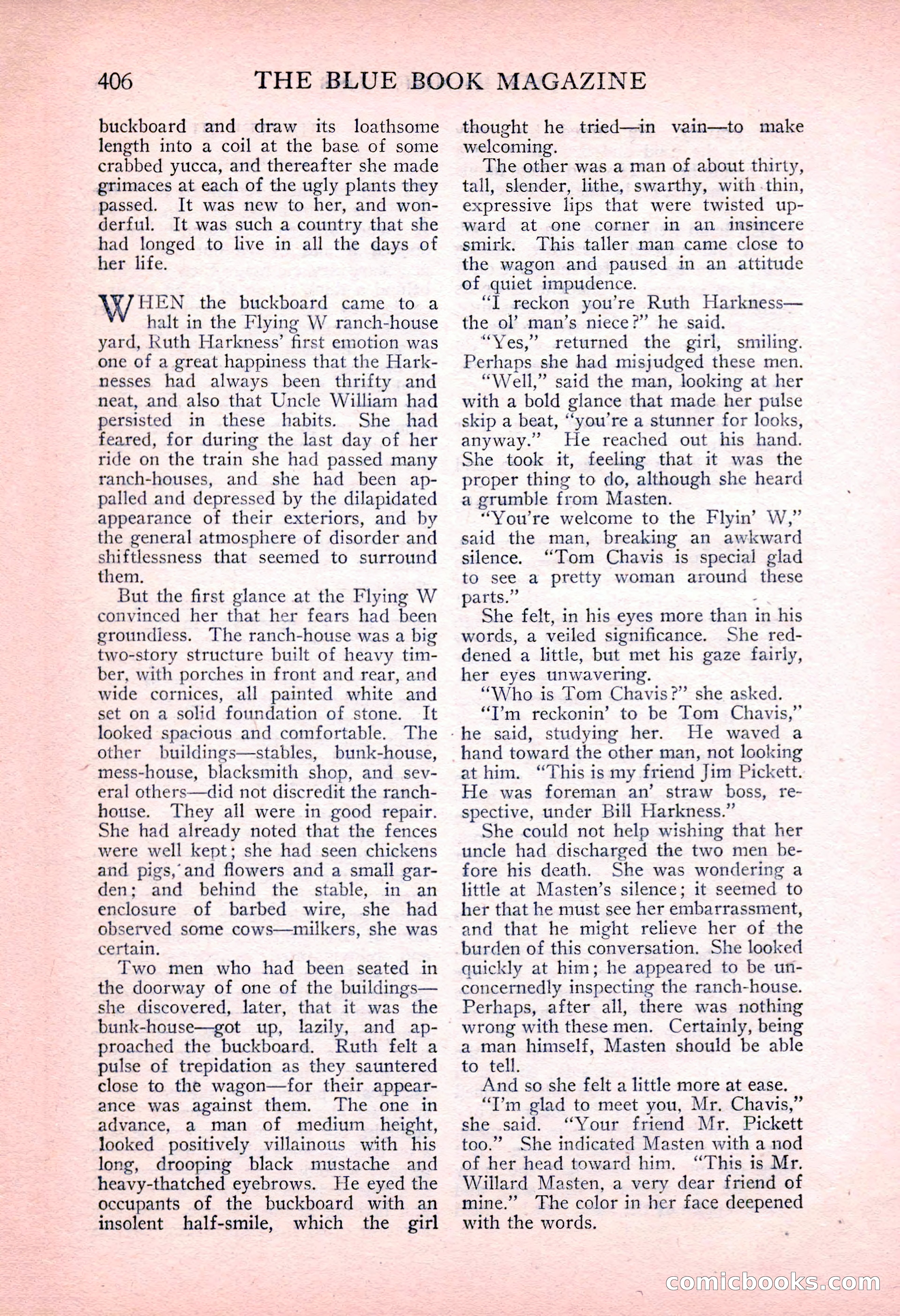 The Blue Book Magazine, June 1916 — page 170 of 262