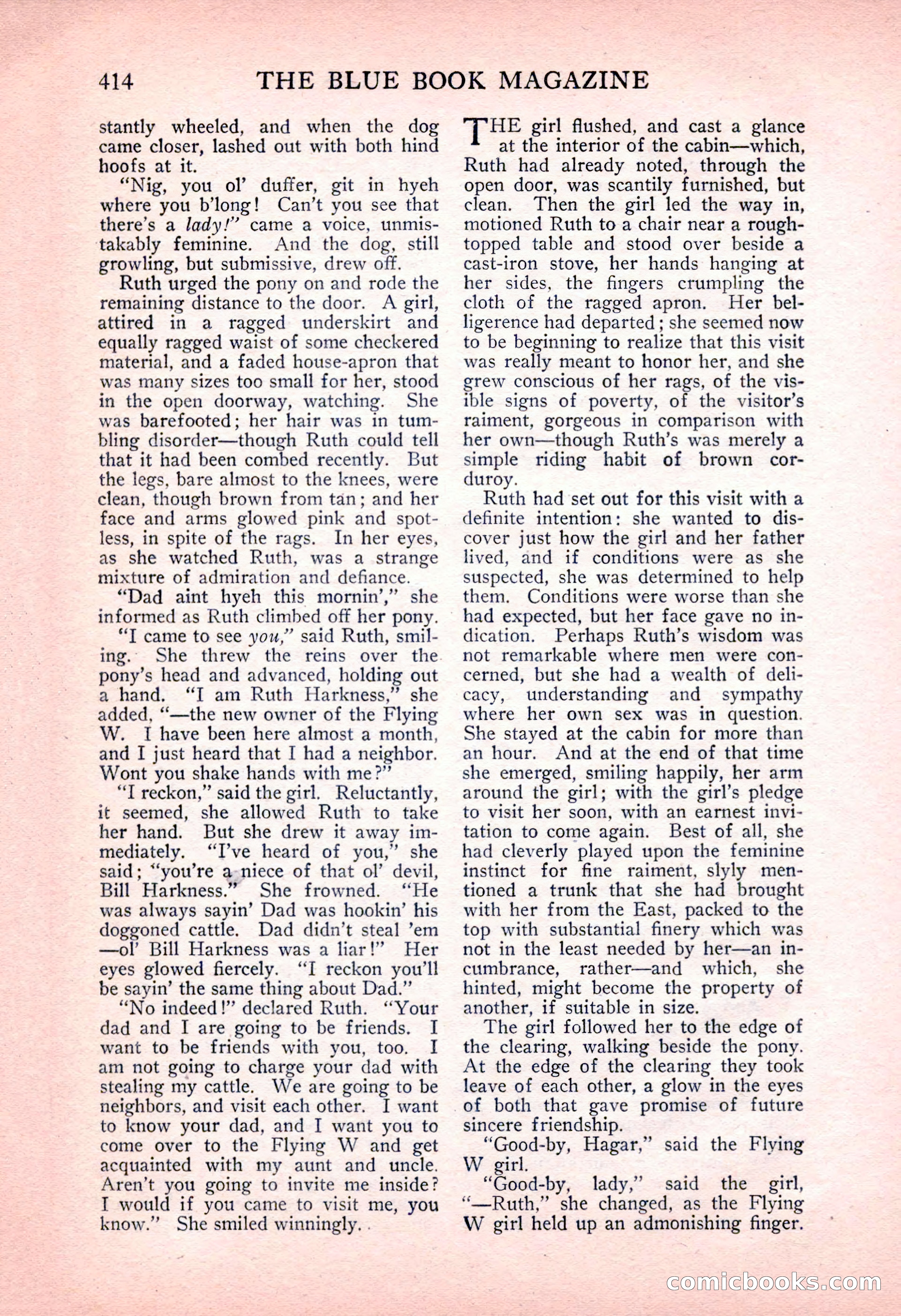 The Blue Book Magazine, June 1916 — page 178 of 262