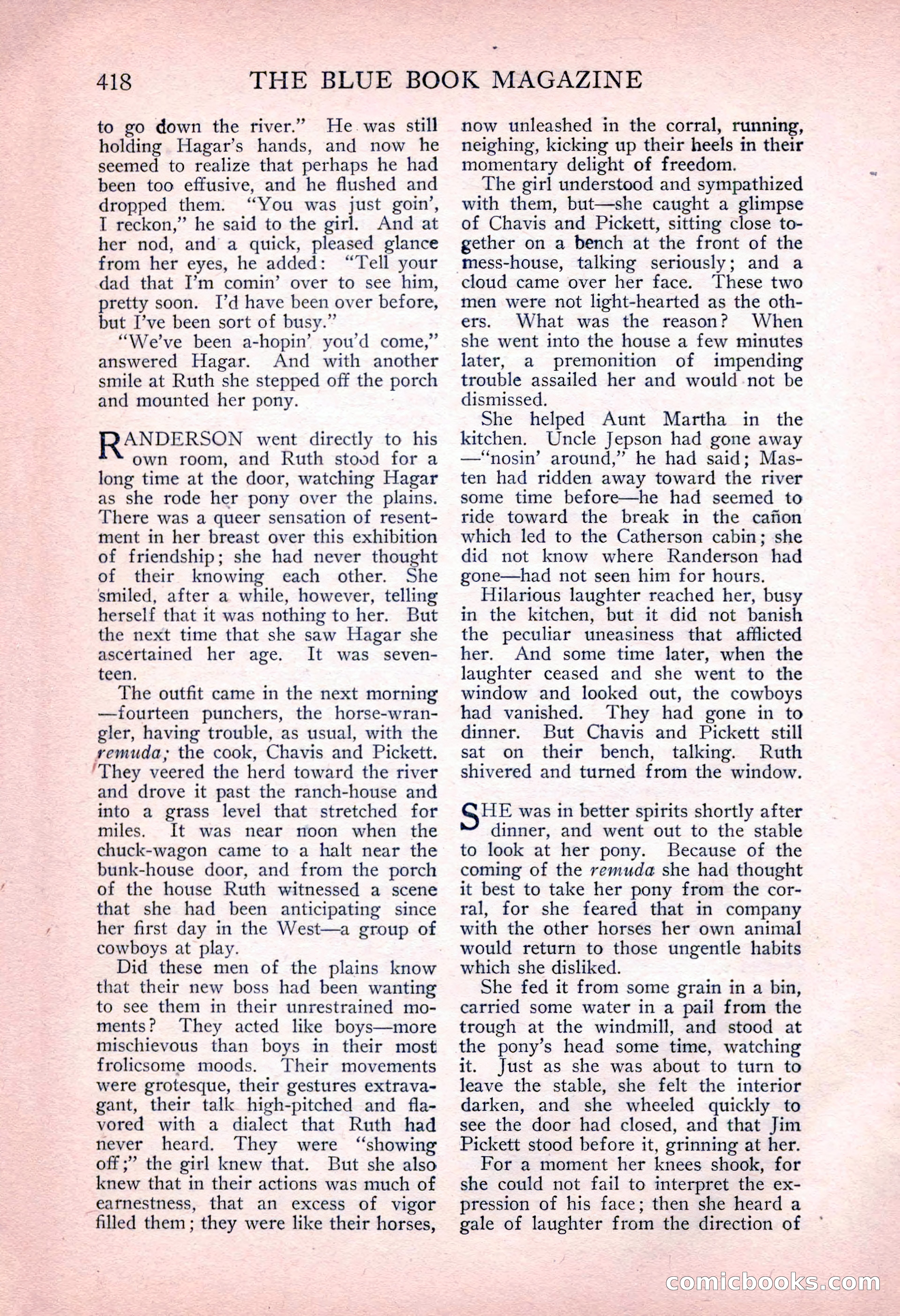 The Blue Book Magazine, June 1916 — page 182 of 262