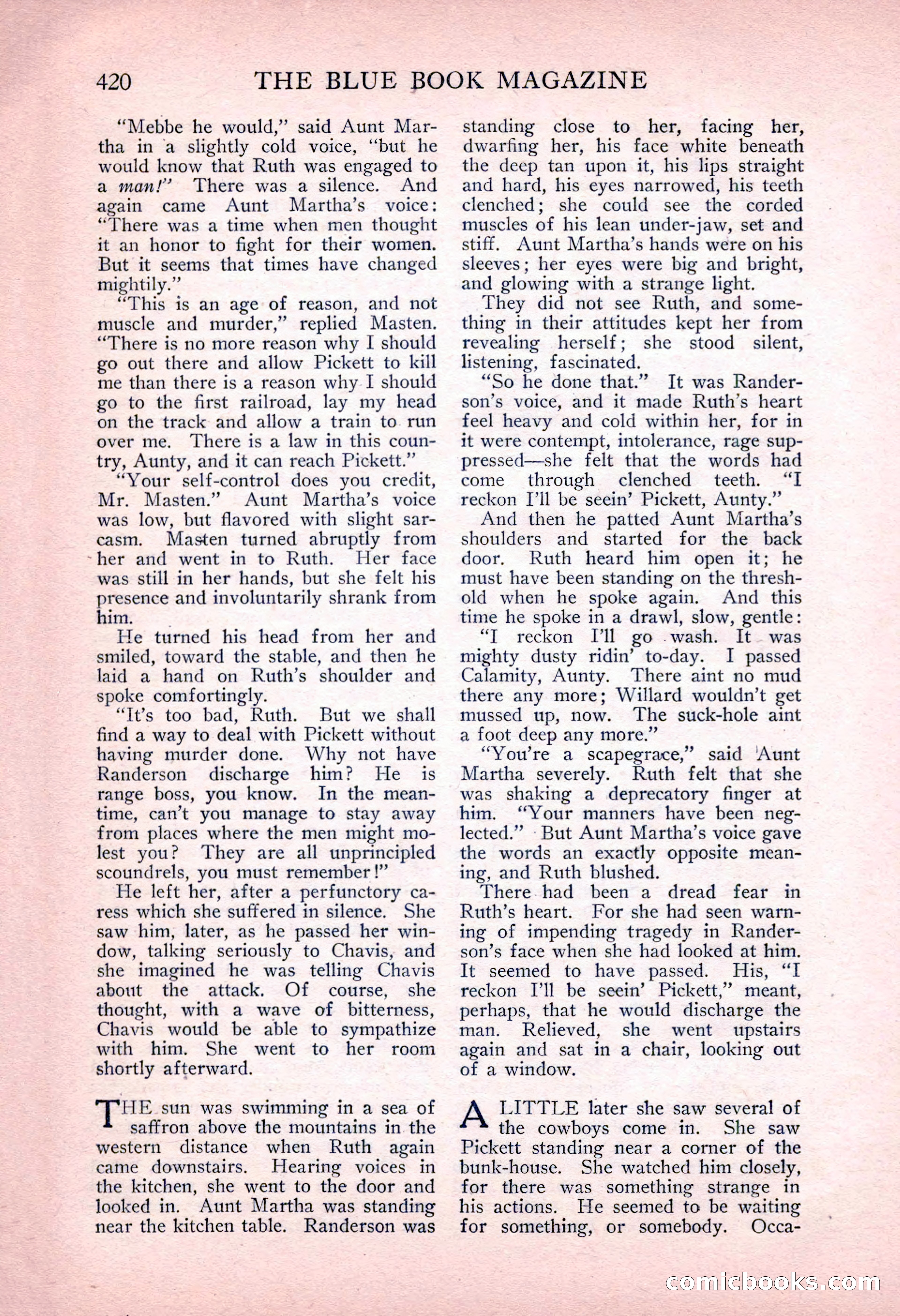 The Blue Book Magazine, June 1916 — page 184 of 262