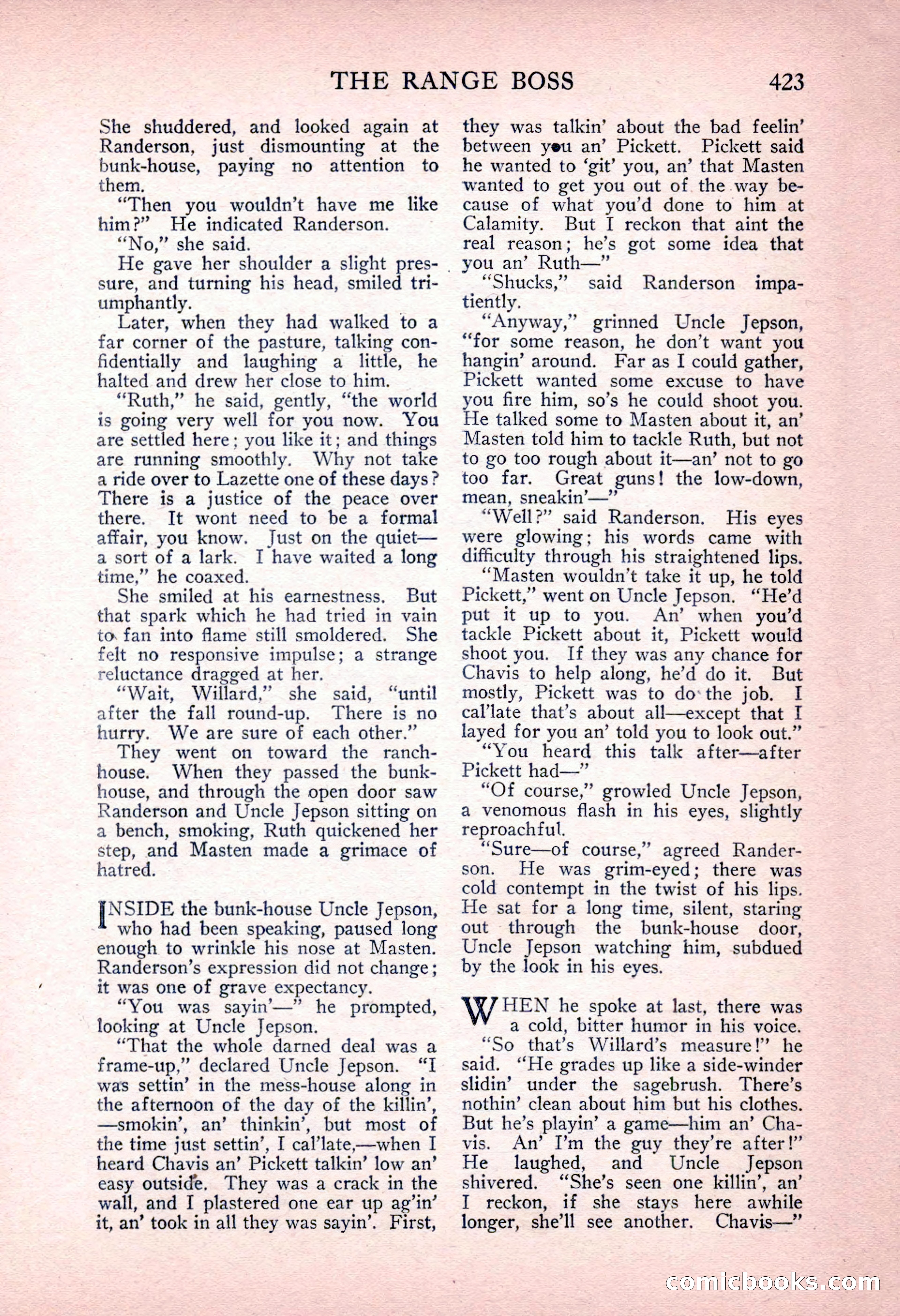 The Blue Book Magazine, June 1916 — page 187 of 262