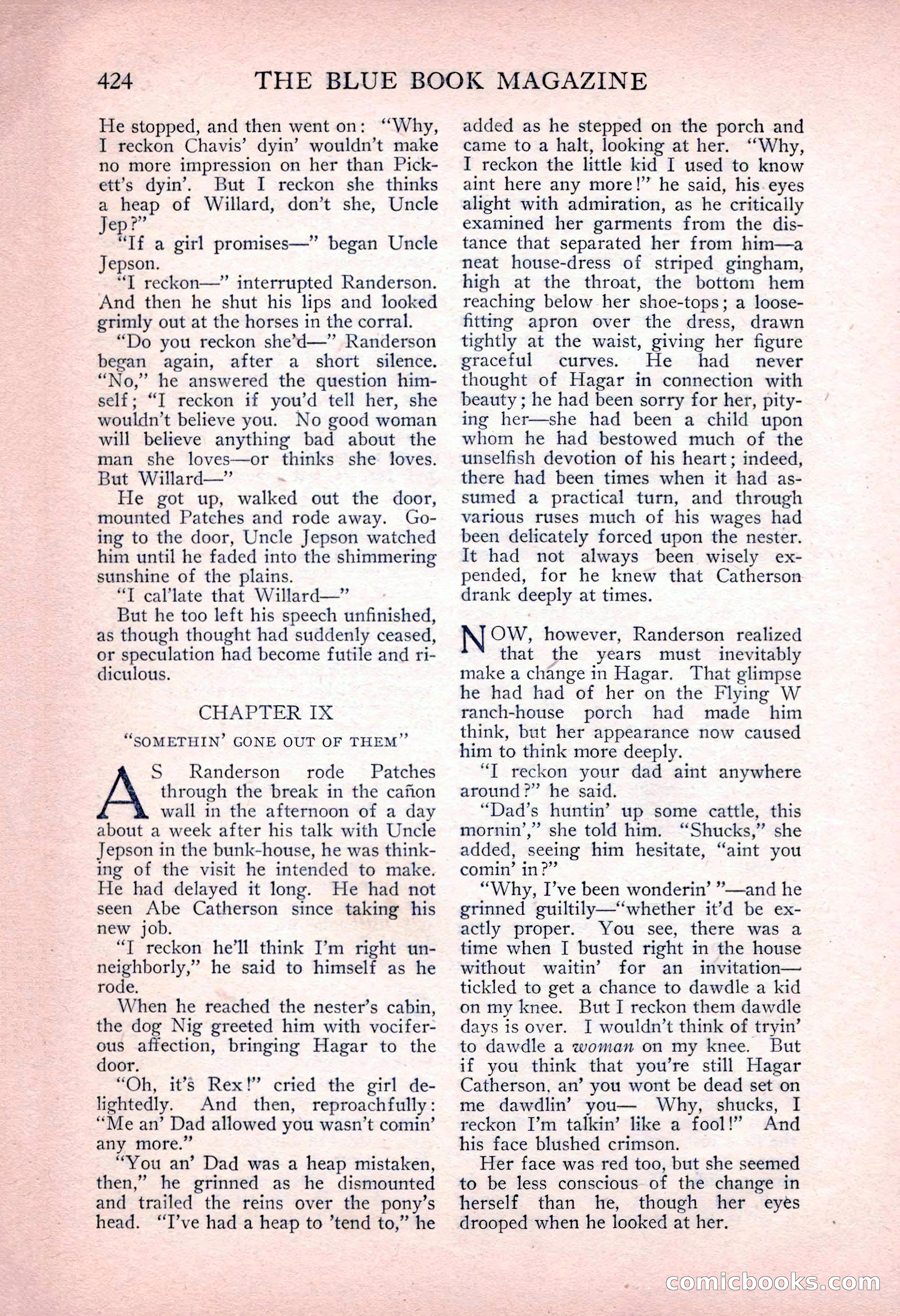 The Blue Book Magazine, June 1916 — page 188 of 262