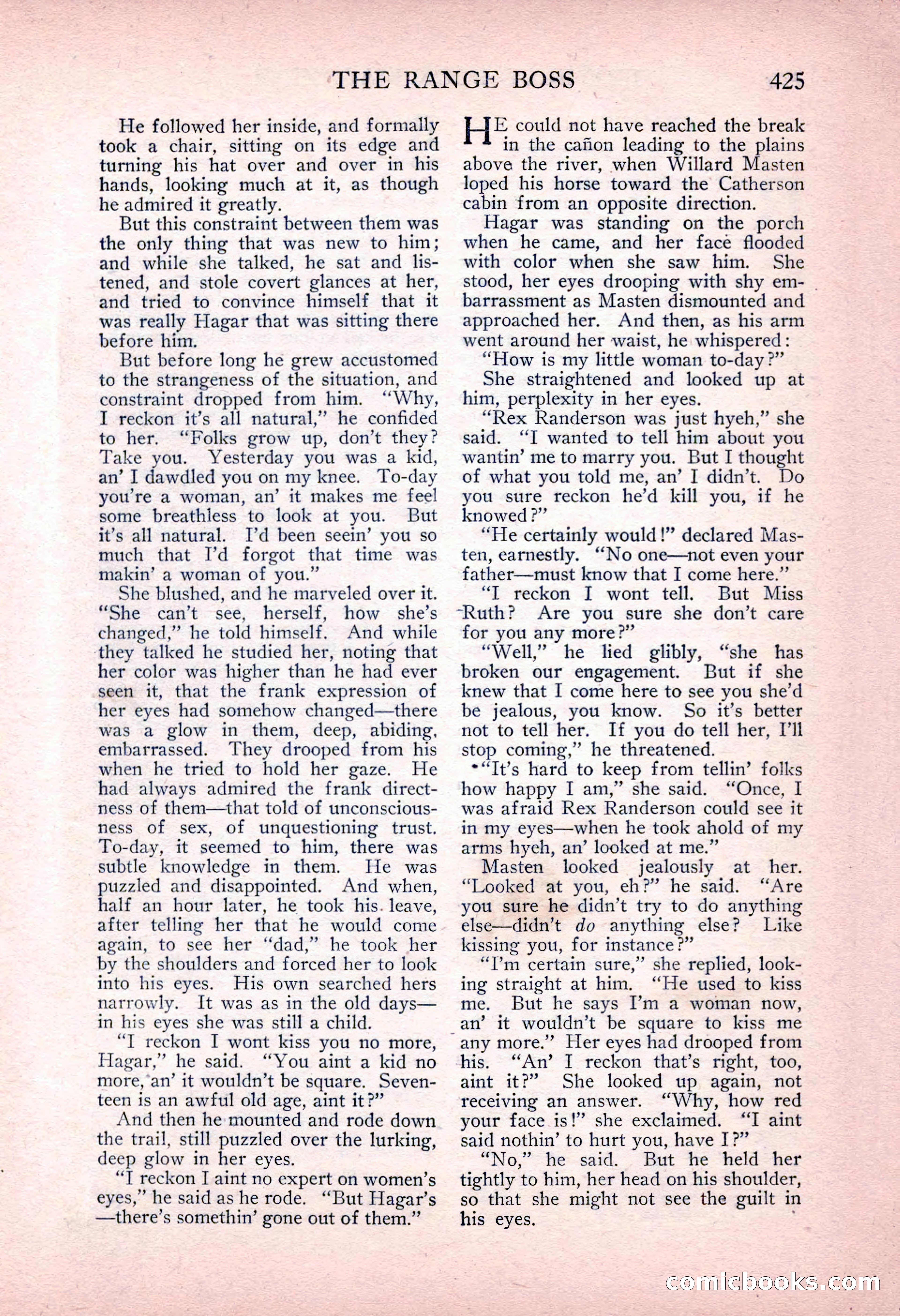 The Blue Book Magazine, June 1916 — page 189 of 262